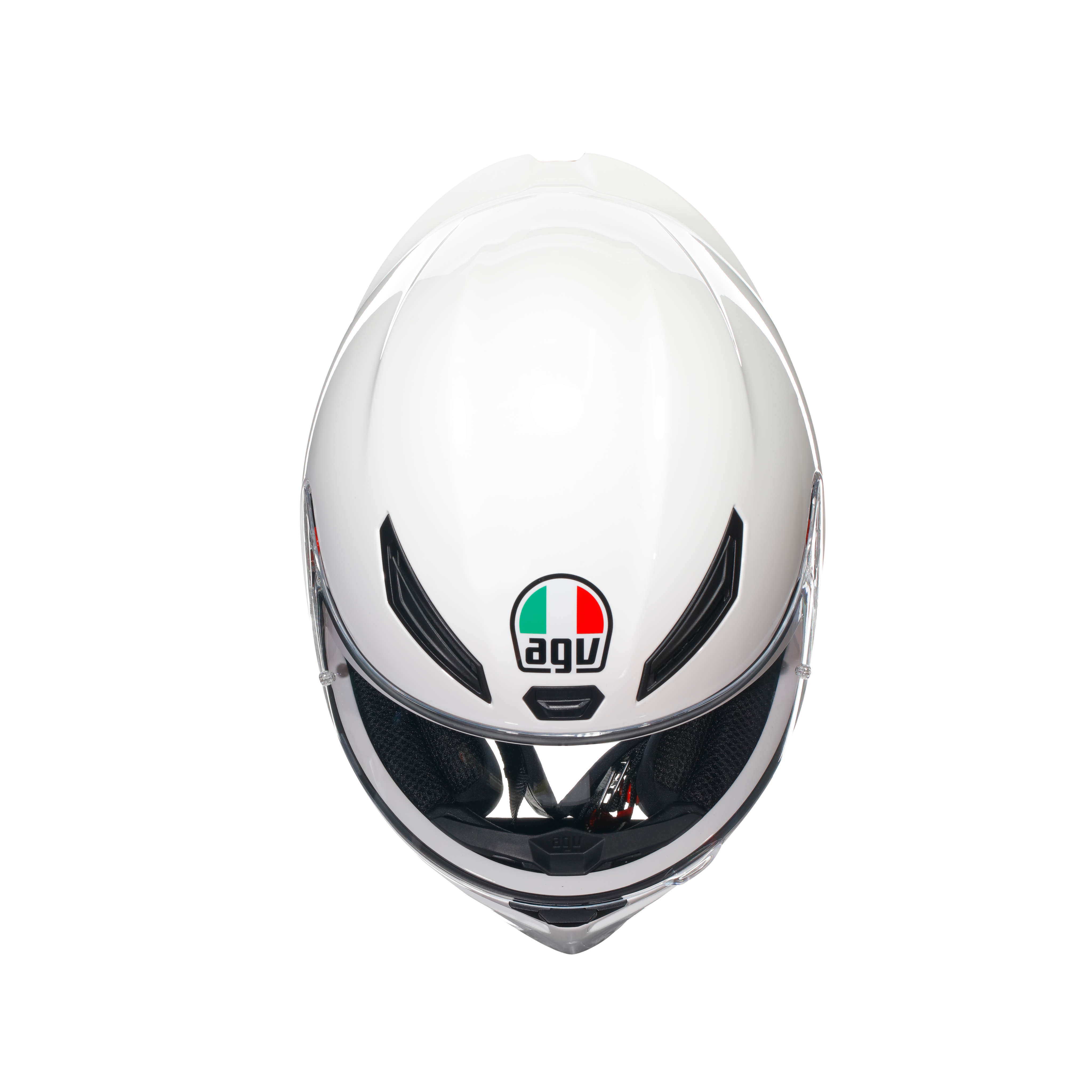 K1 S WHITE - MOTORBIKE FULL FACE HELMET DOT (E2206) -  - 5