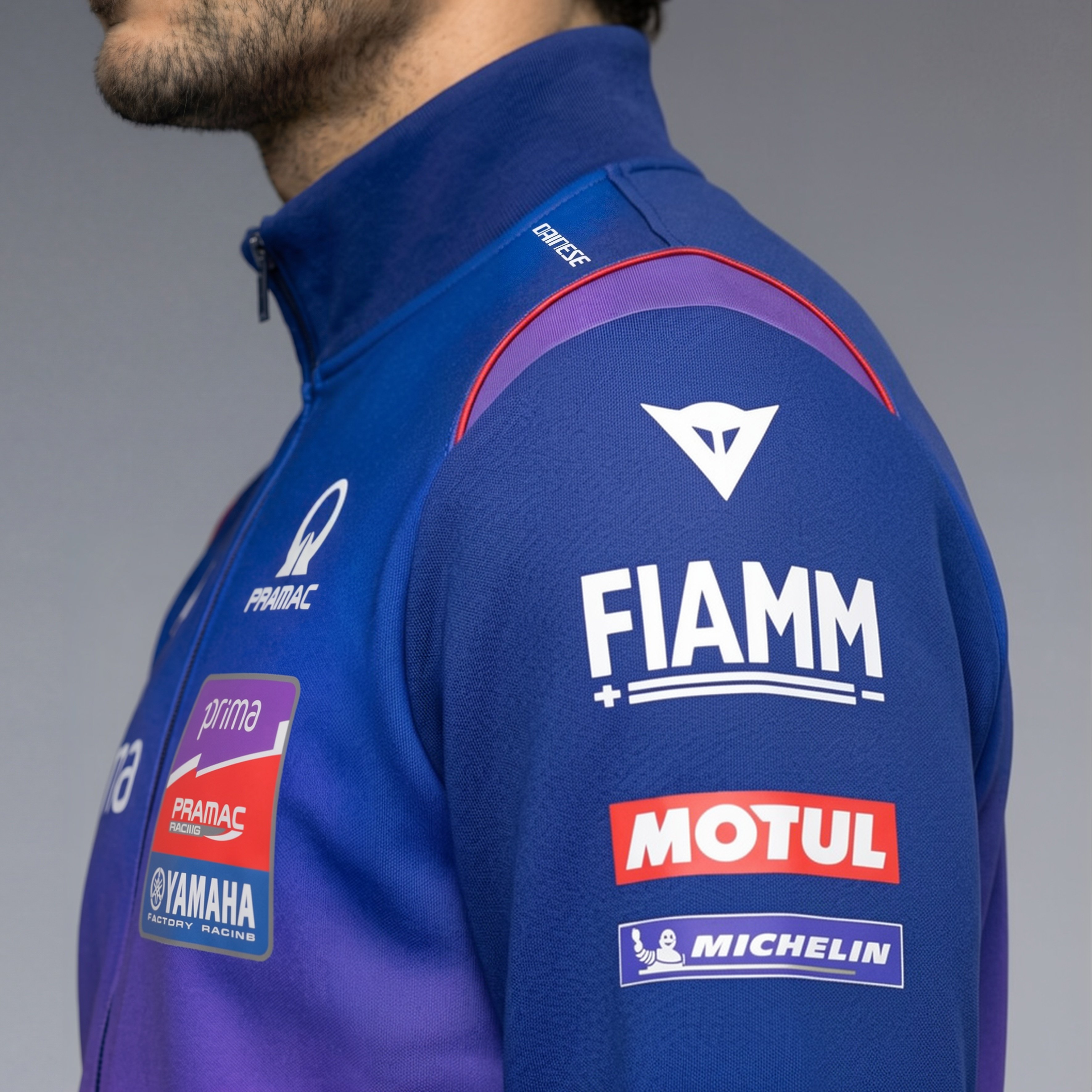 PRAMAC TEAM HERREN FLEECE - BLUE/PURPLE - 5