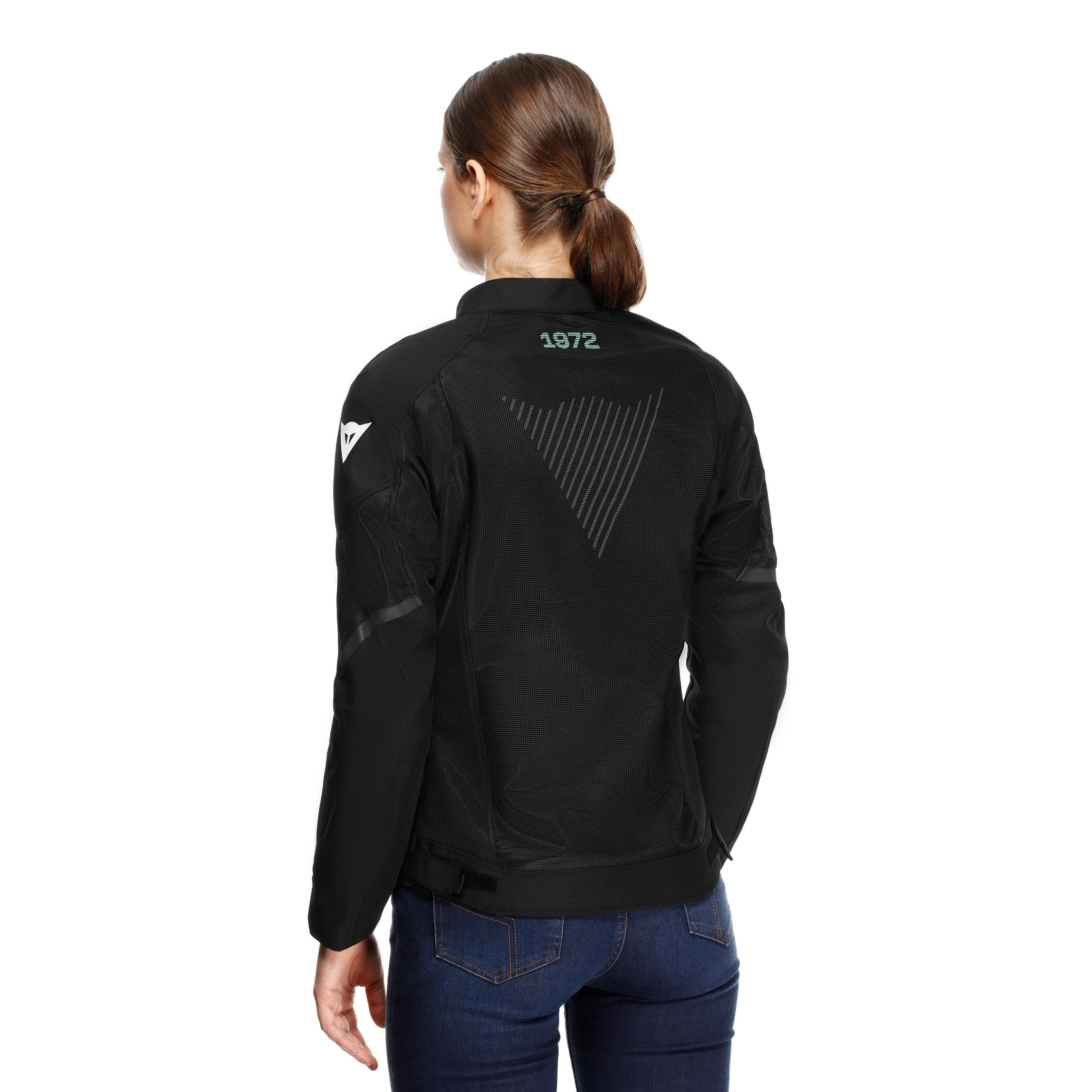 HEROSPHERE AIR - BLOUSON D'ETE' MOTO FEMME - BLACK/GRAY/LIGHT GREEN - 4