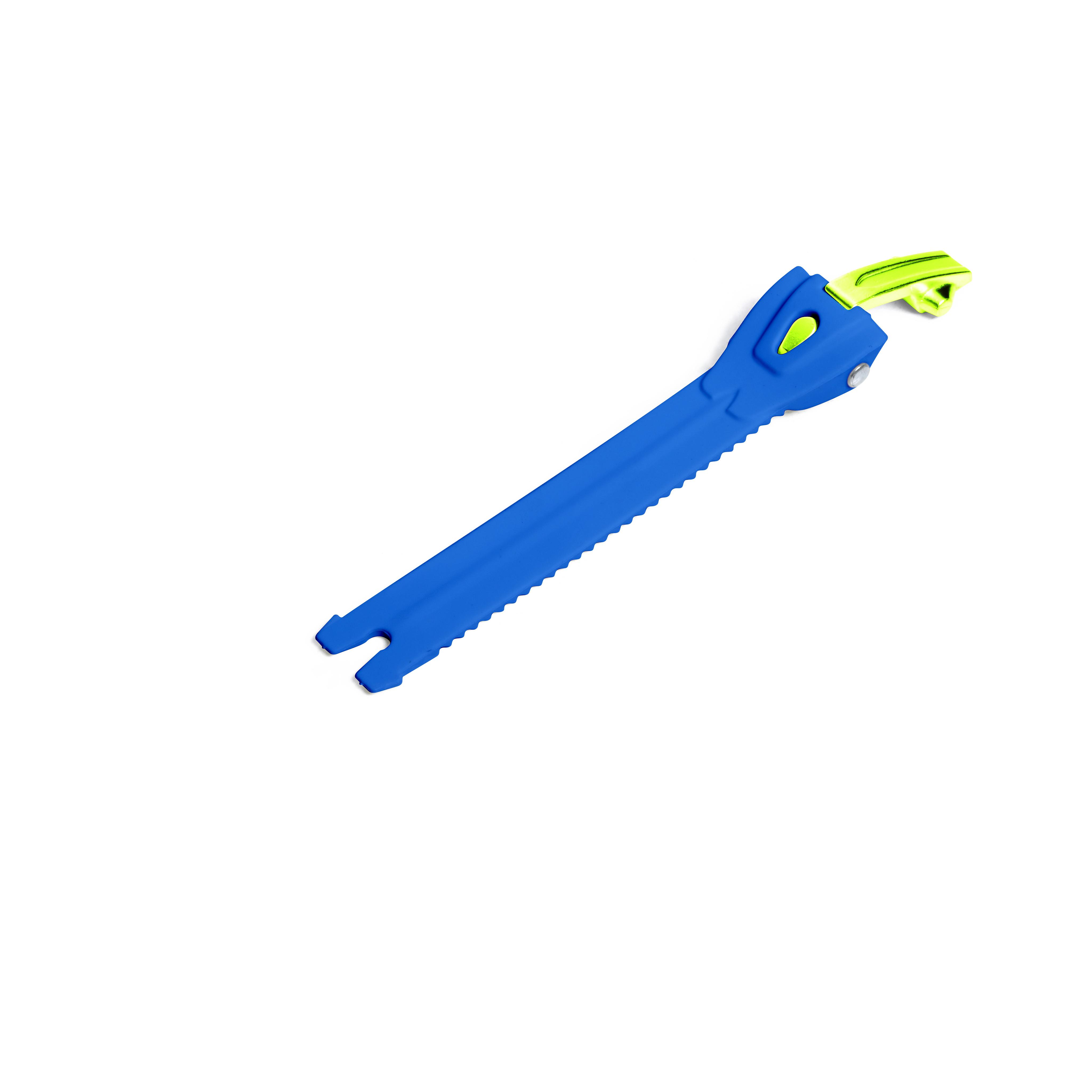 CLOSURE BAND WITH ALUMINUM PULLER M 15cm COMP EVO 2 - BRIGHT BLUE / FLUO YELLOW -  - 1