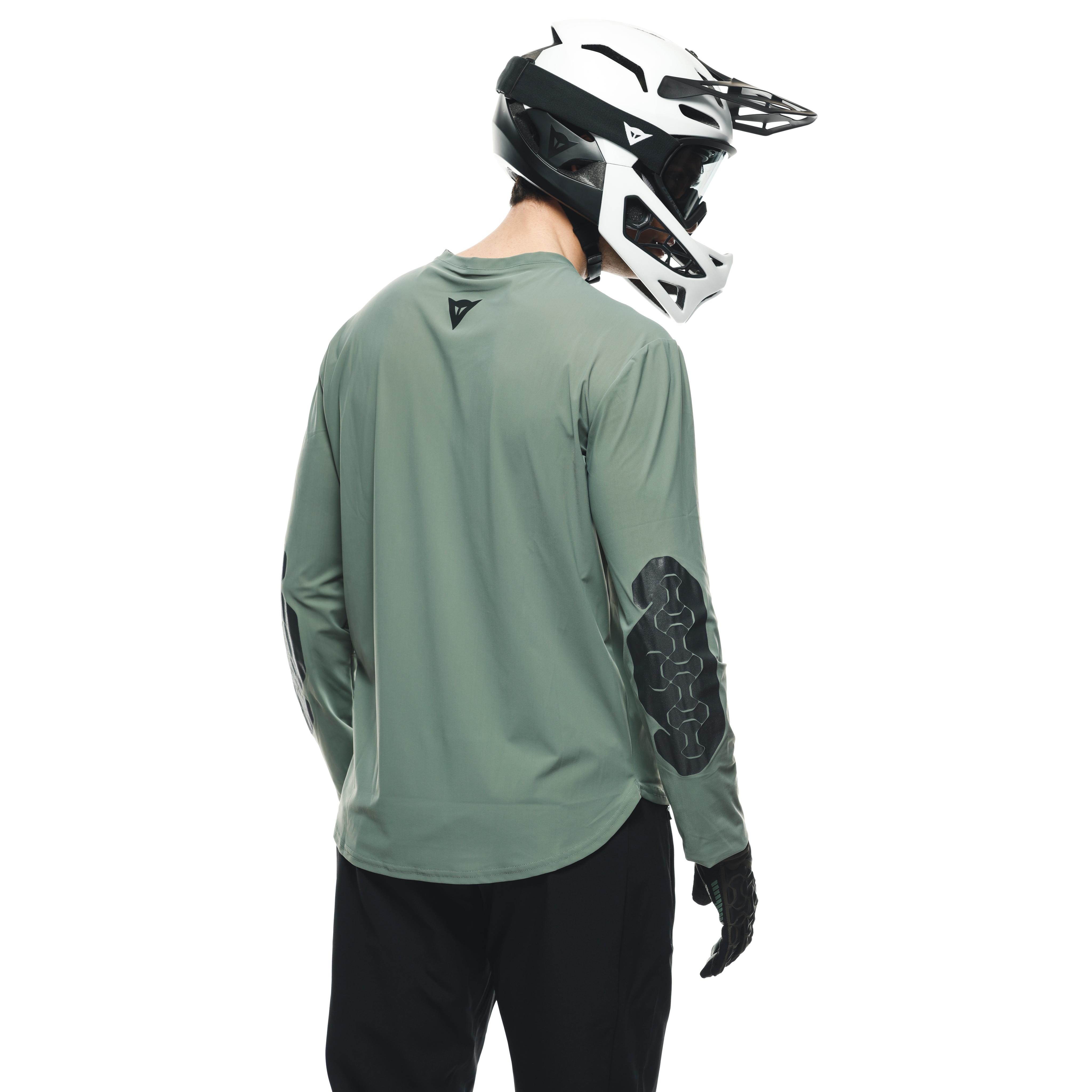 HGR JERSEY LS - MEN'S LONG SLEEVE BIKE T-SHIRT - SAGE-GREEN - 6