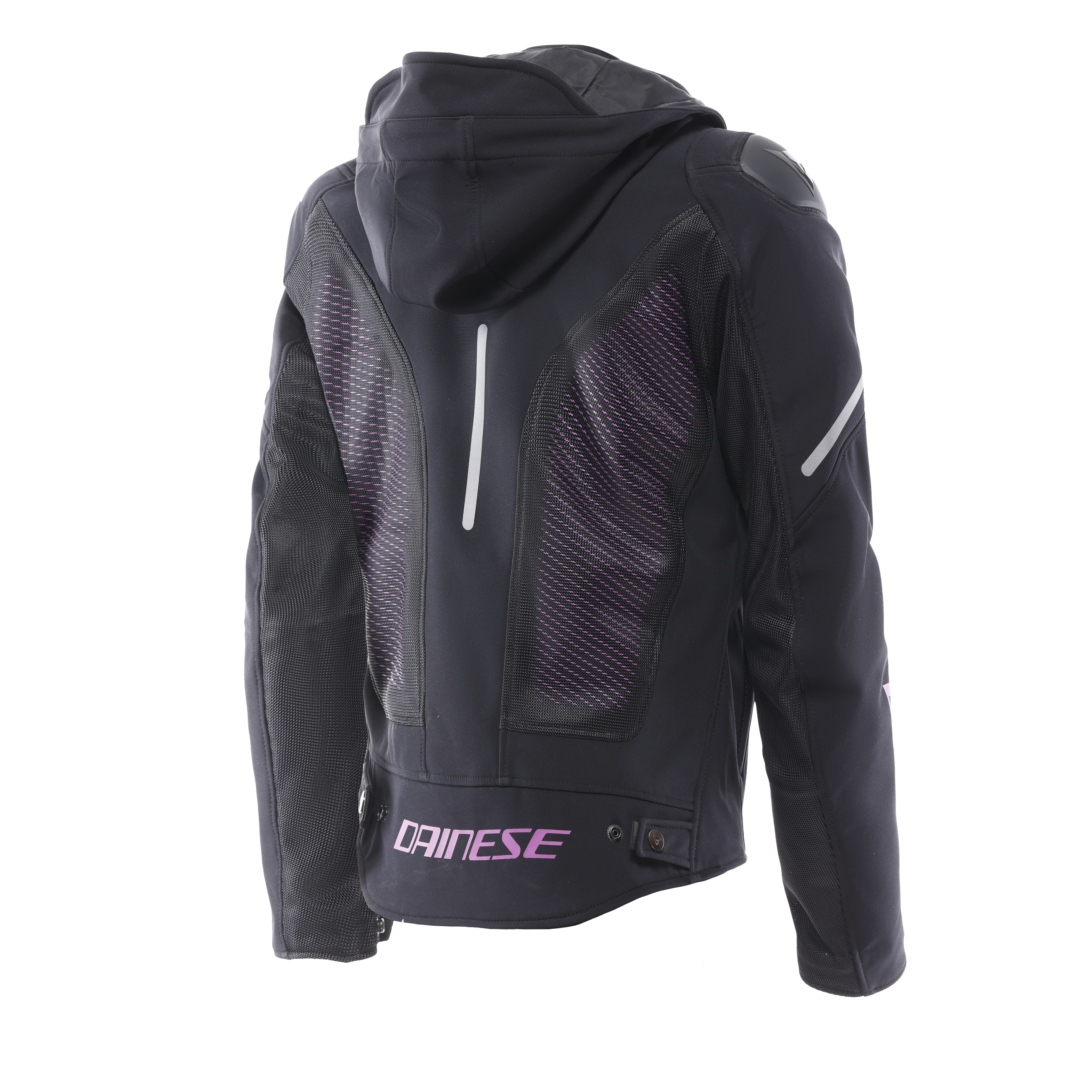 SUPER SPRINT AIR TEX - WOMEN'S SUMMER MESH MOTORCYCLE JACKET - BLACK/PINK/VIOLA - 2