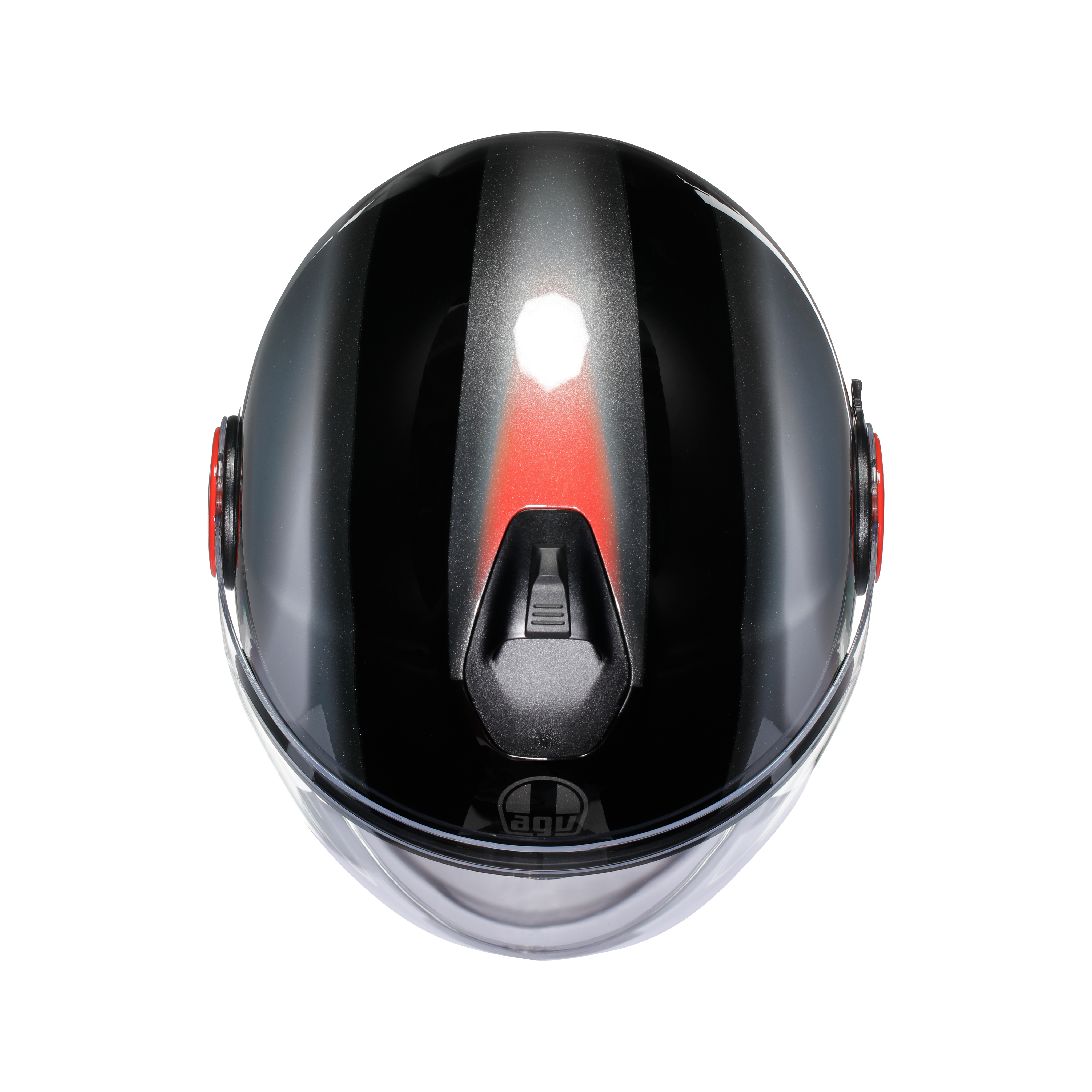 ETERES AGV E2206 - LEVANTO BLACK/SILVER/RED -  - 7