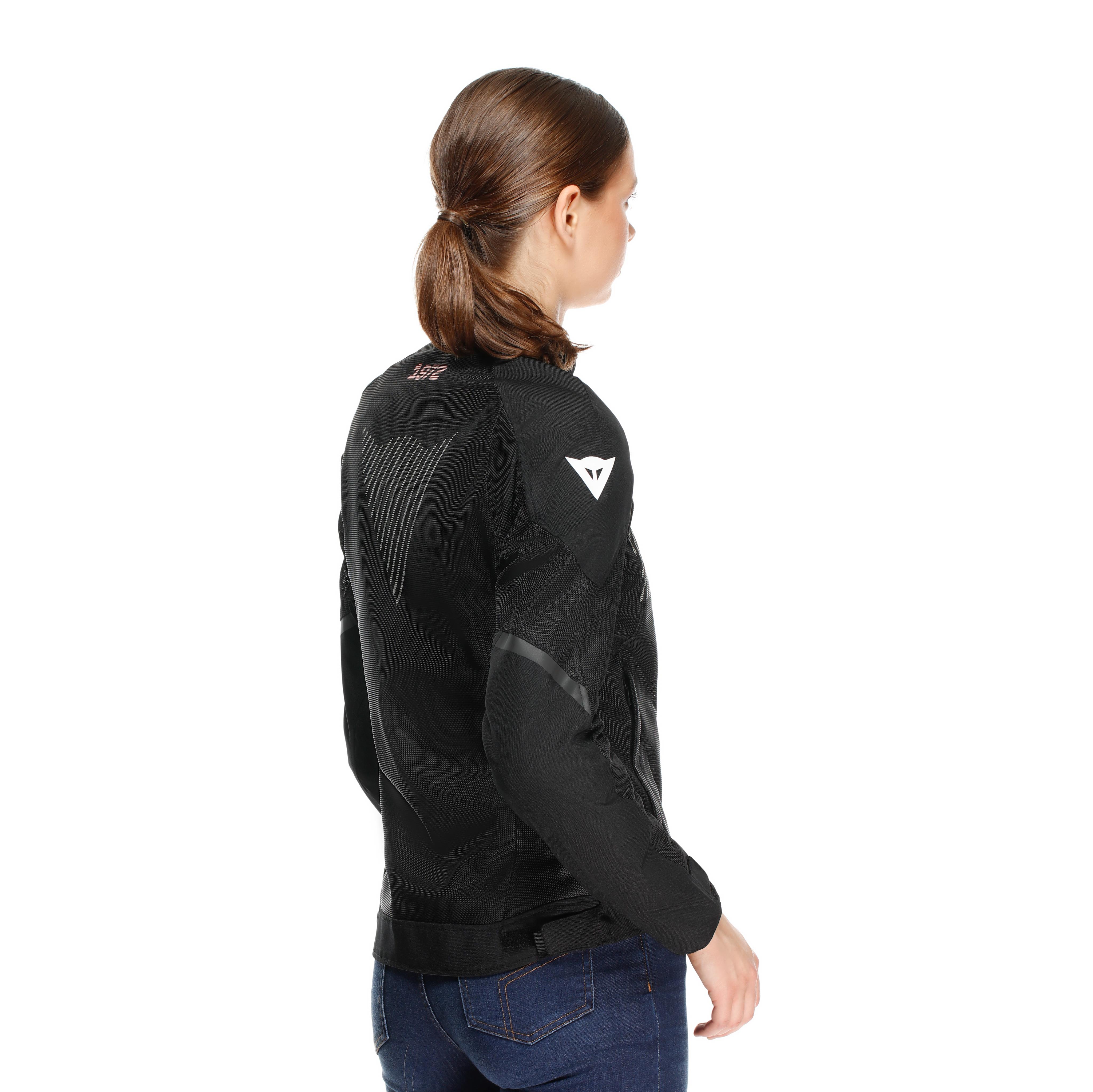 HEROSPHERE AIR - BLOUSON D'ETE' MOTO FEMME - BLACK/WHITE/PEACH - 5