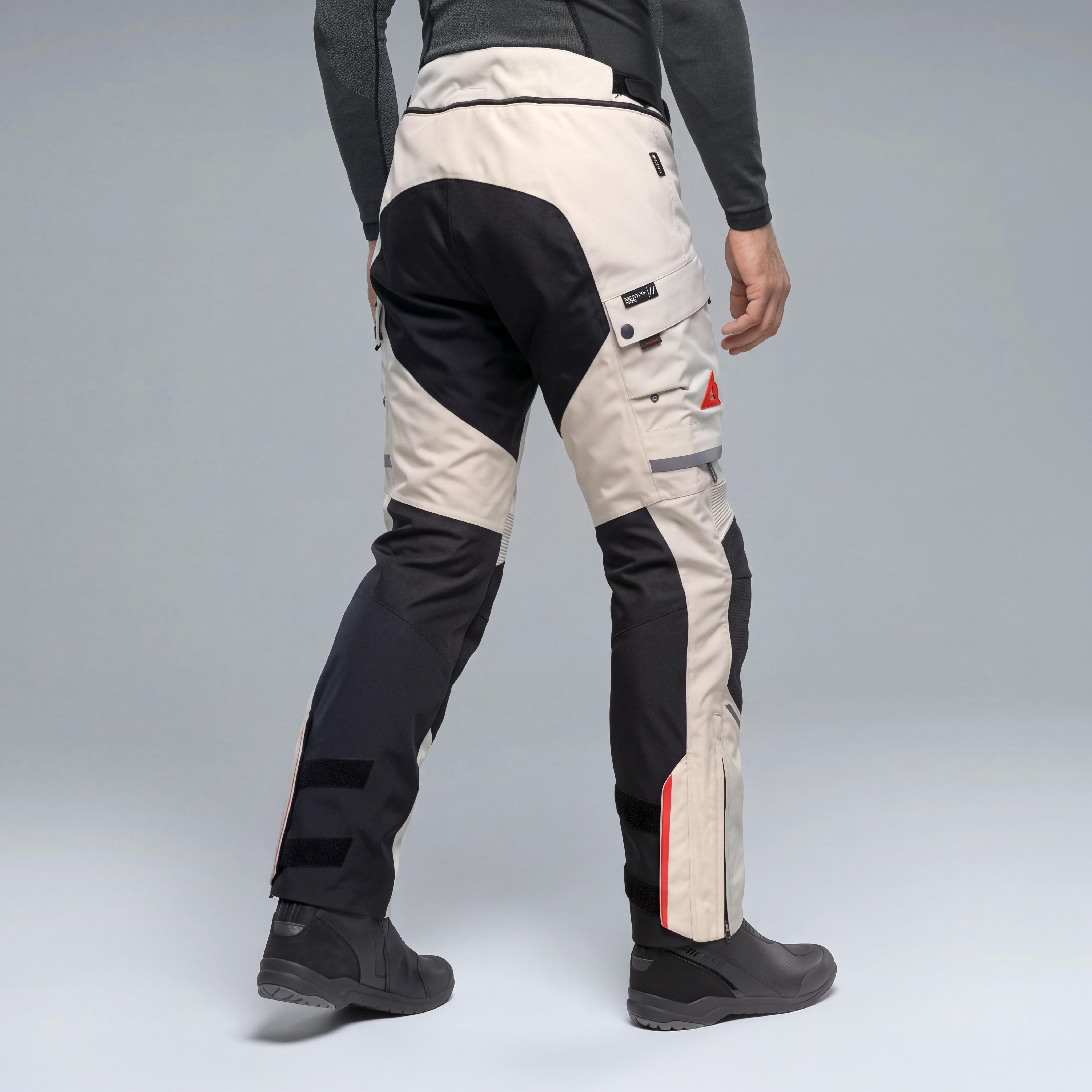 SUPER EXPEDITION - PANTALON MOTO GORE-TEX HOMME - TIDAL FOAM/RED - 4
