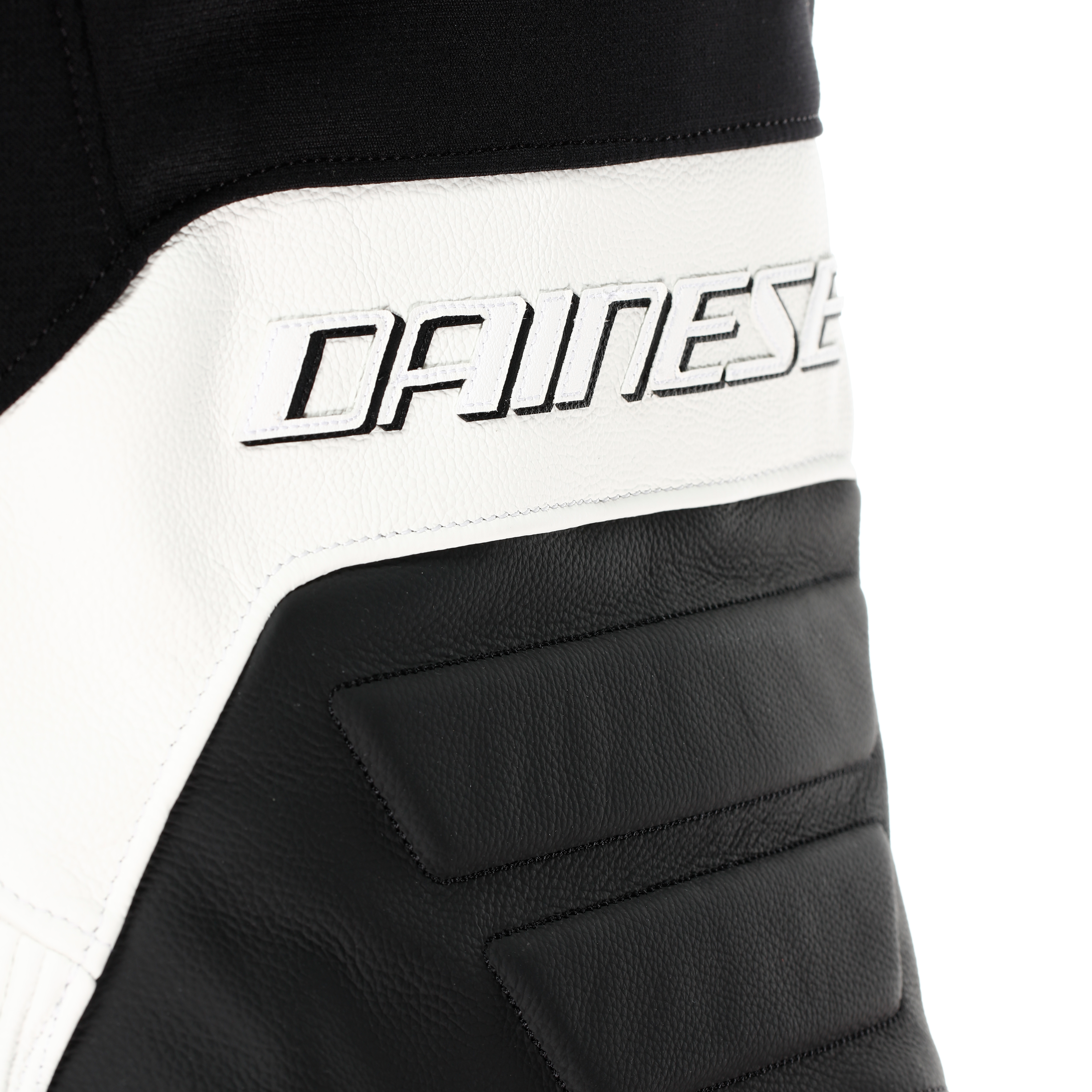 RACING 5 - WOMEN'S LEATHER MOTORCYCLE JACKET - BLACK/WHITE - 10