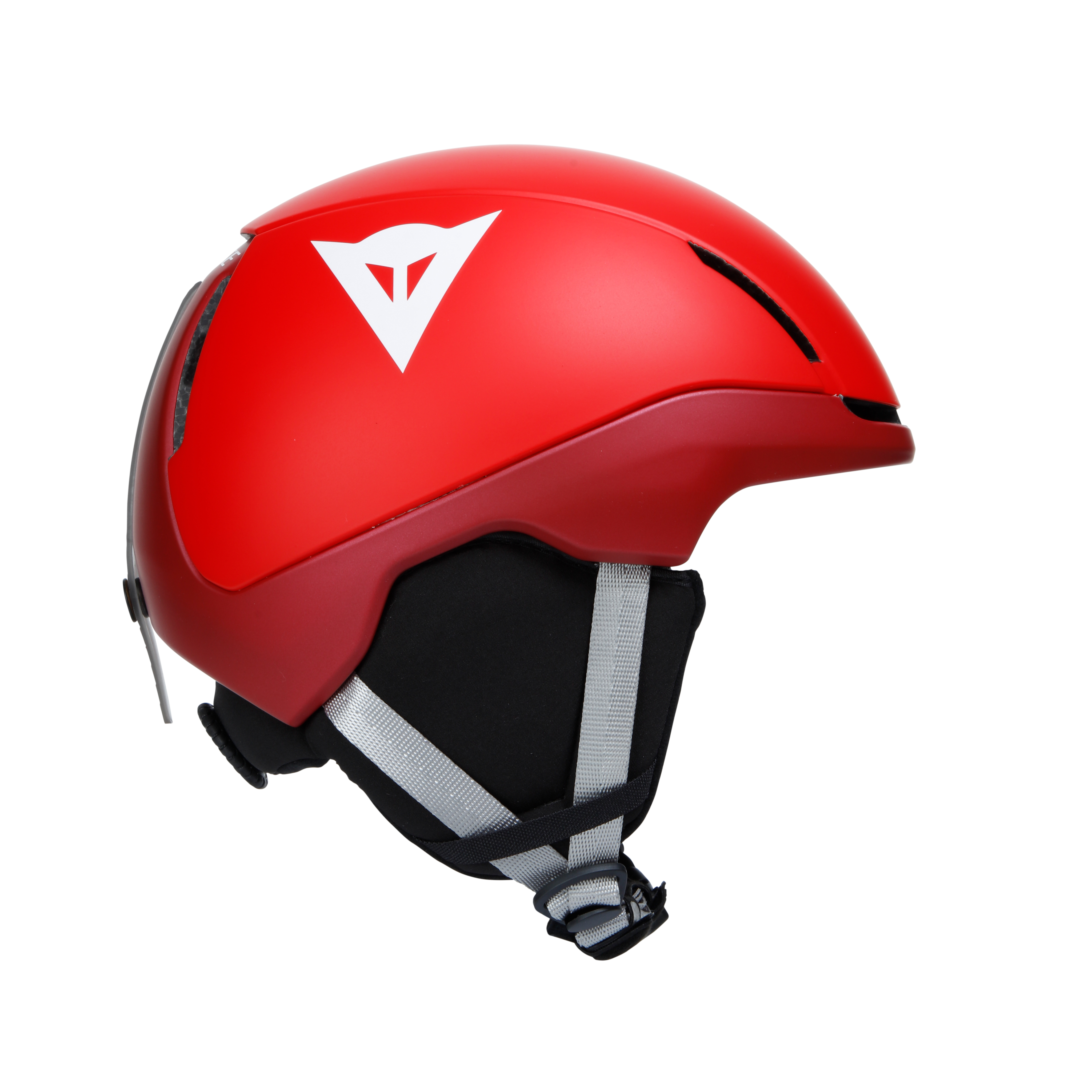 KID'S SCARABEO ELEMENTO SKI HELMET - METALLIC-RED/WHITE-LOGO - 5