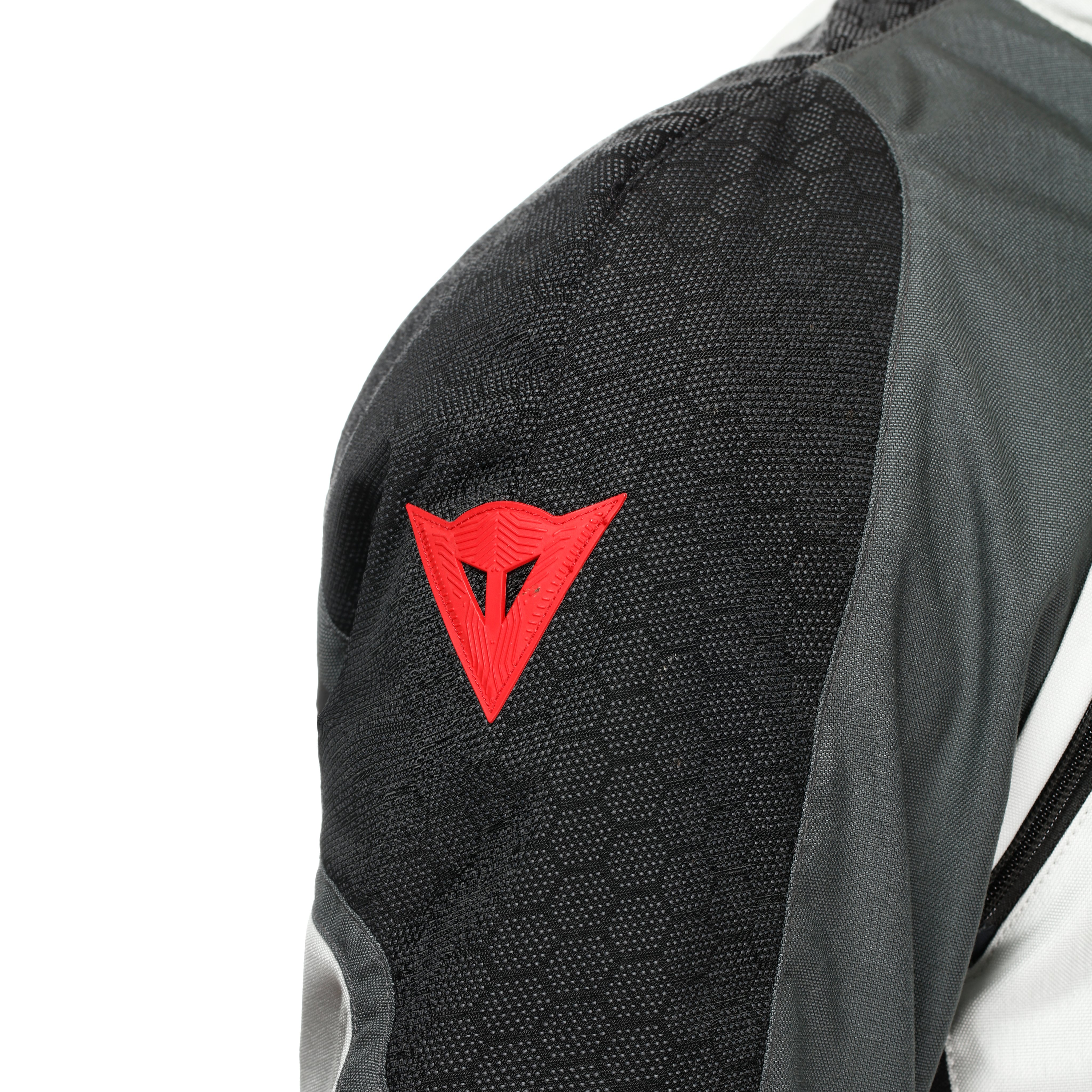 SUPER ADVENTURE ABS&Oslash;LUTESHELL&trade; - MEN MOTORCYCLE OFF-ROAD JACKET - GLACIER-GREY/IRON-GATE/RED - 11