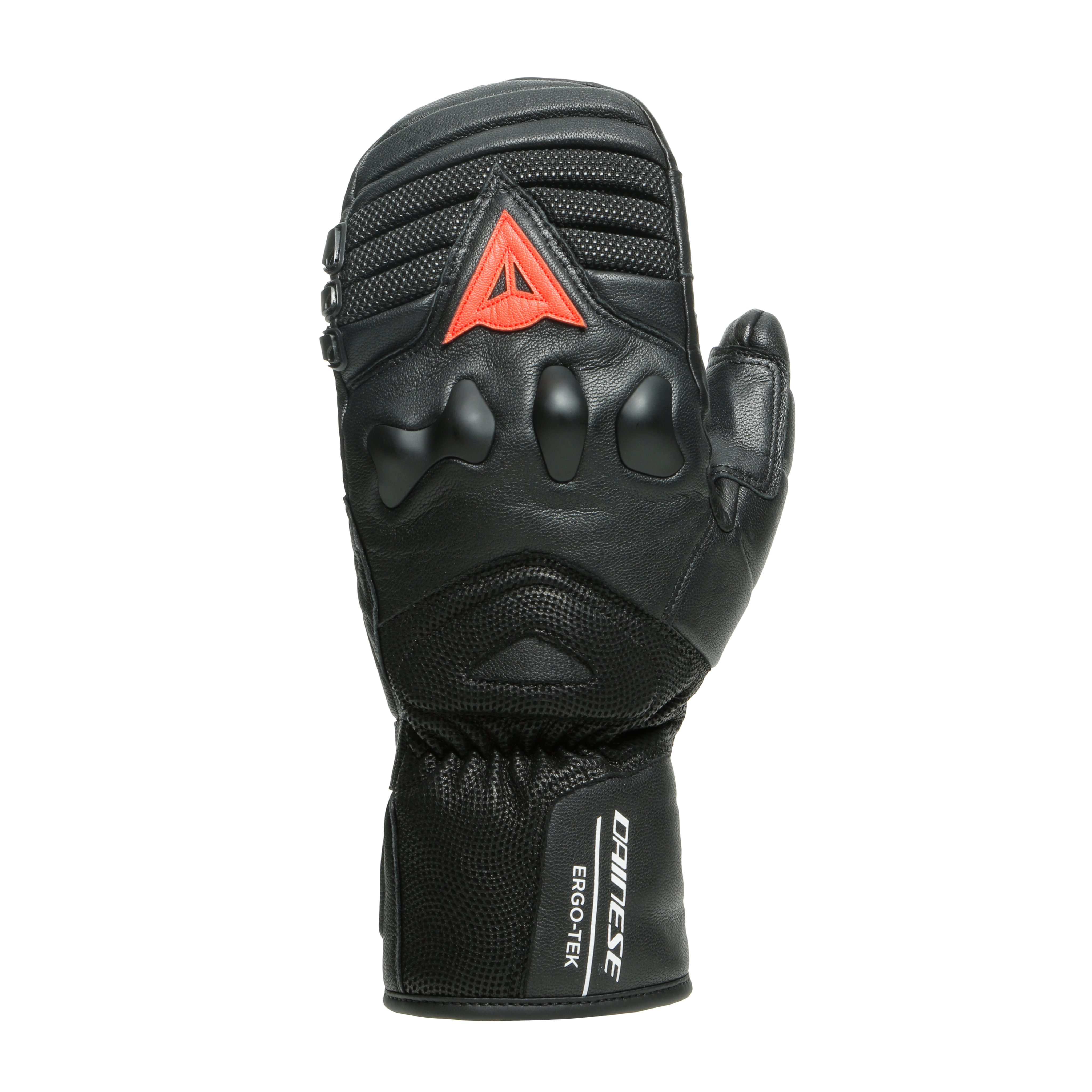 MEN'S HP ERGOTEK PRO SKI MITTENS - STRETCH-LIMO/HIGH-RISK-RED - 1