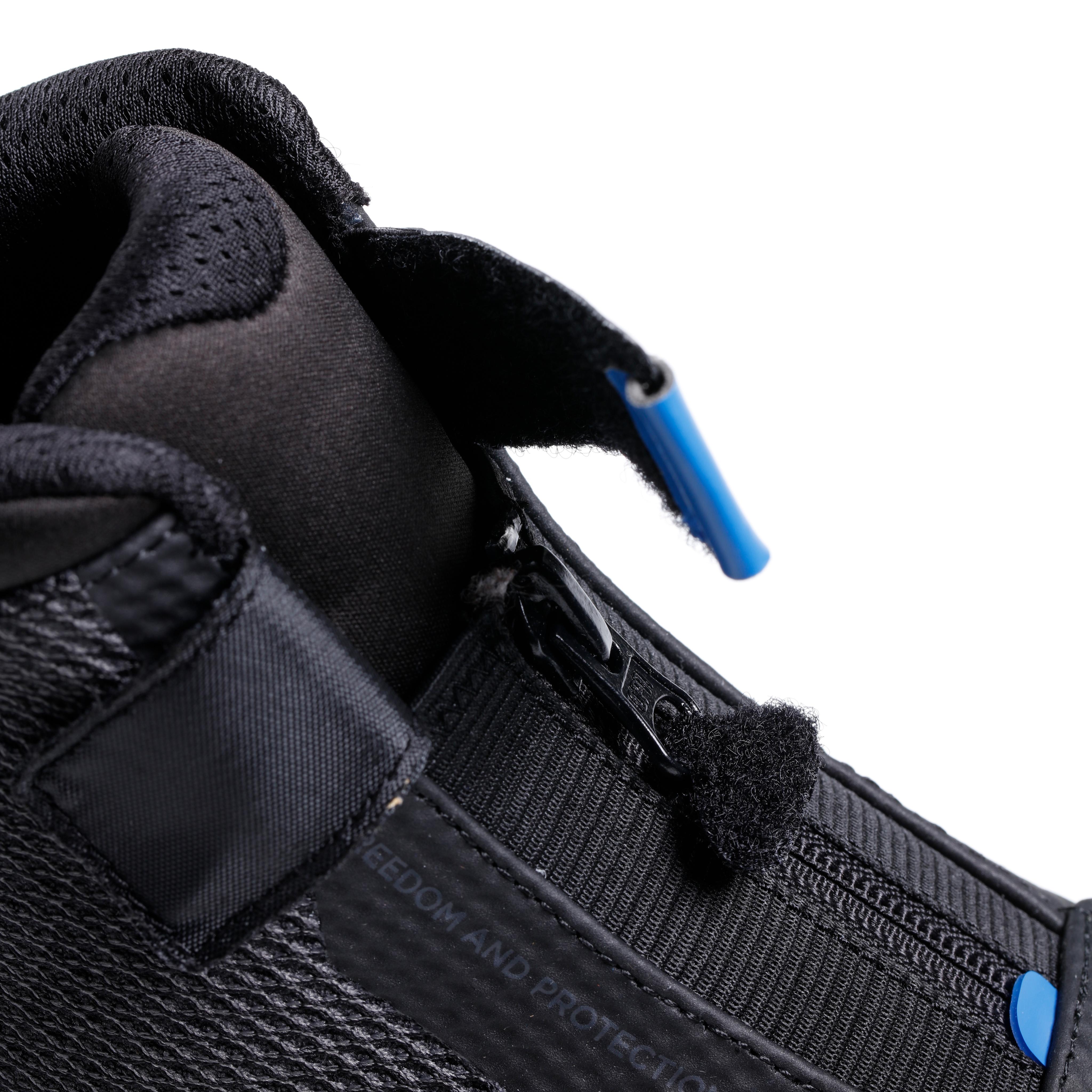 IKASU 2 AIR SUMMER MOTORCYCLE SHOES WOMEN - BLACK/ELECTRIC BLUE -  - 5