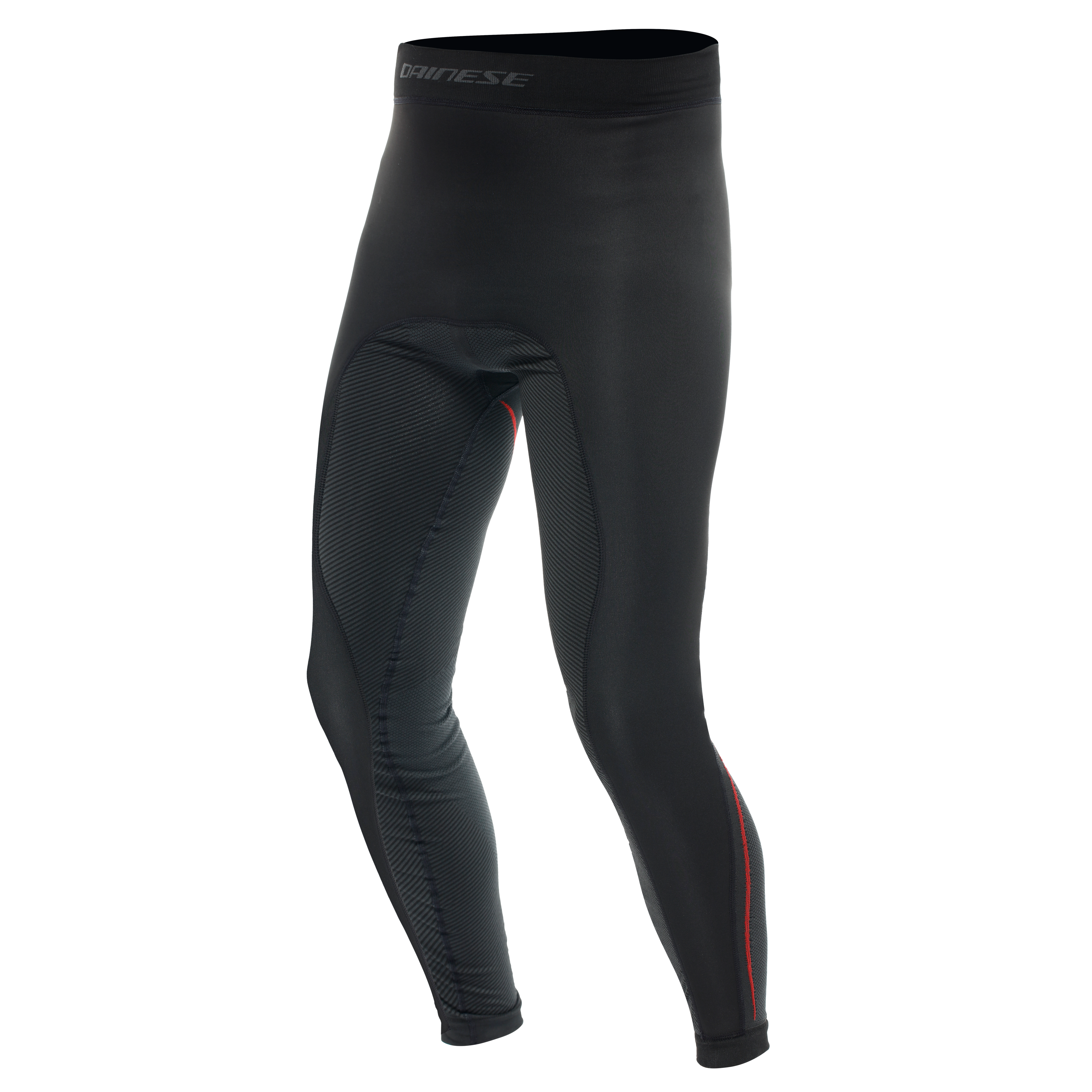 THERMAL WINDPROOF MOTORCYCLE UNDERSHORTS MEN - MID LAYER WINTER - BLACK/RED - 1