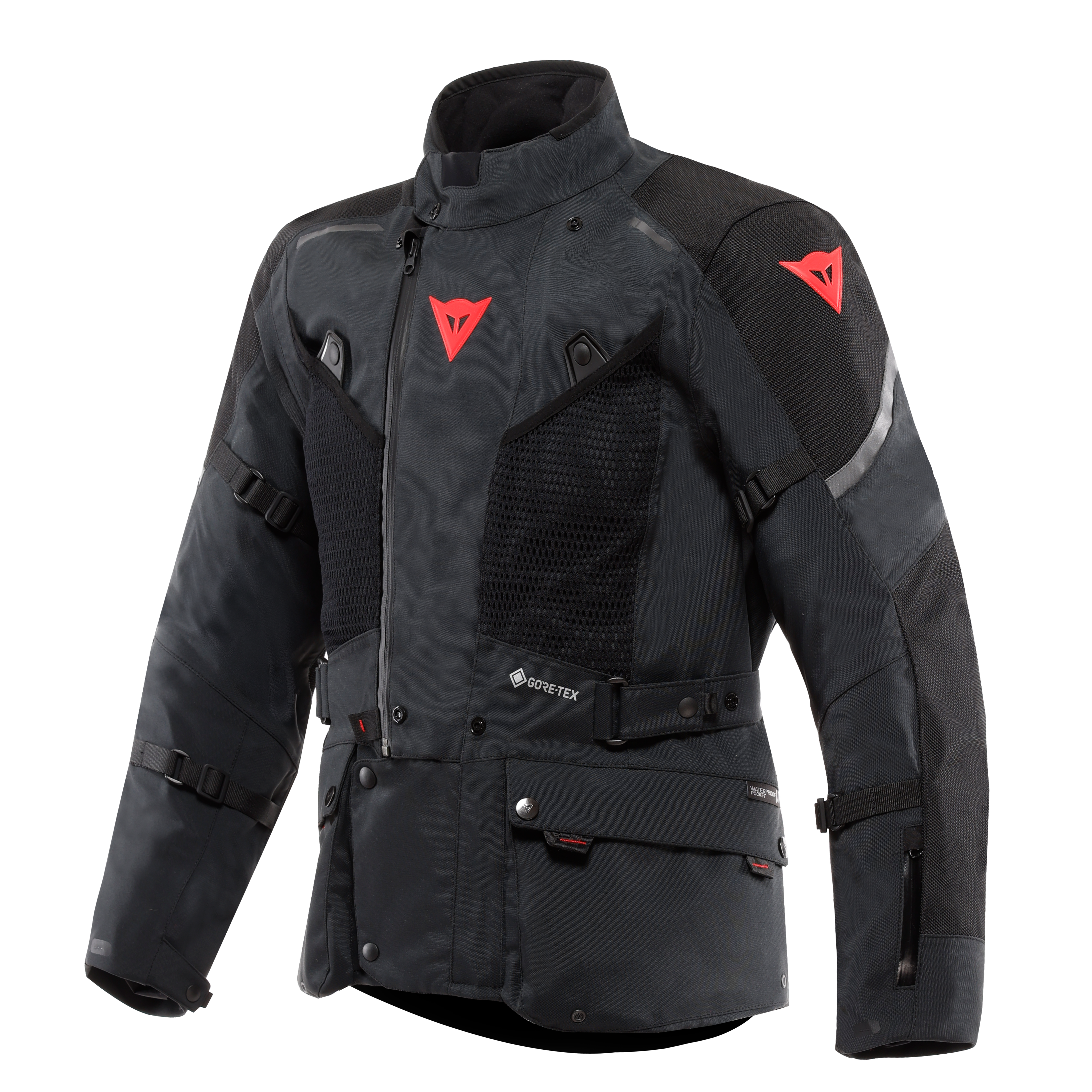 SUPER EXPEDITION GORE-TEX JACKET - BLACK/RED - 1