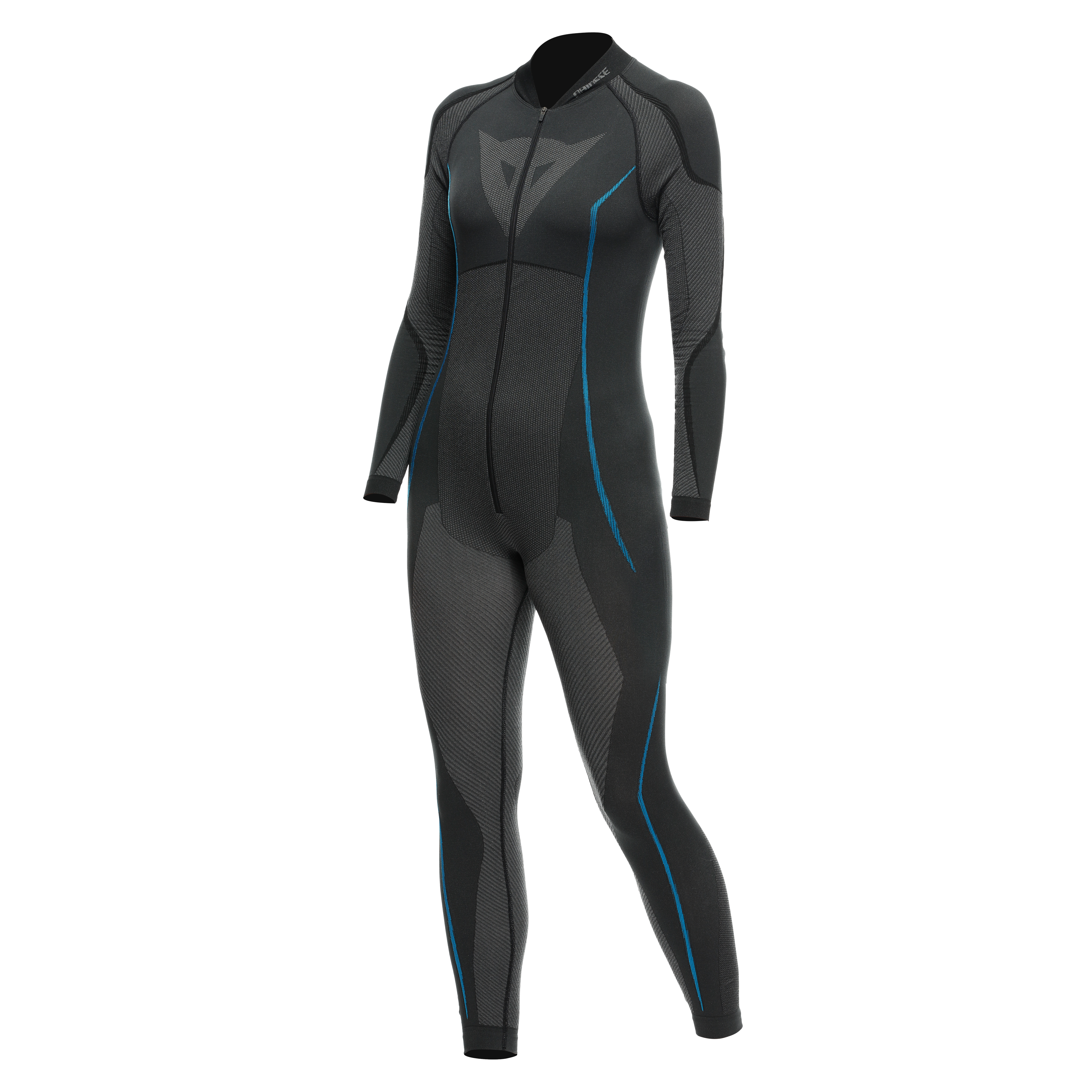 TECHNISCHE MOTORONDERKLEDING VOOR DAMES - BLACK/BLUE - 1