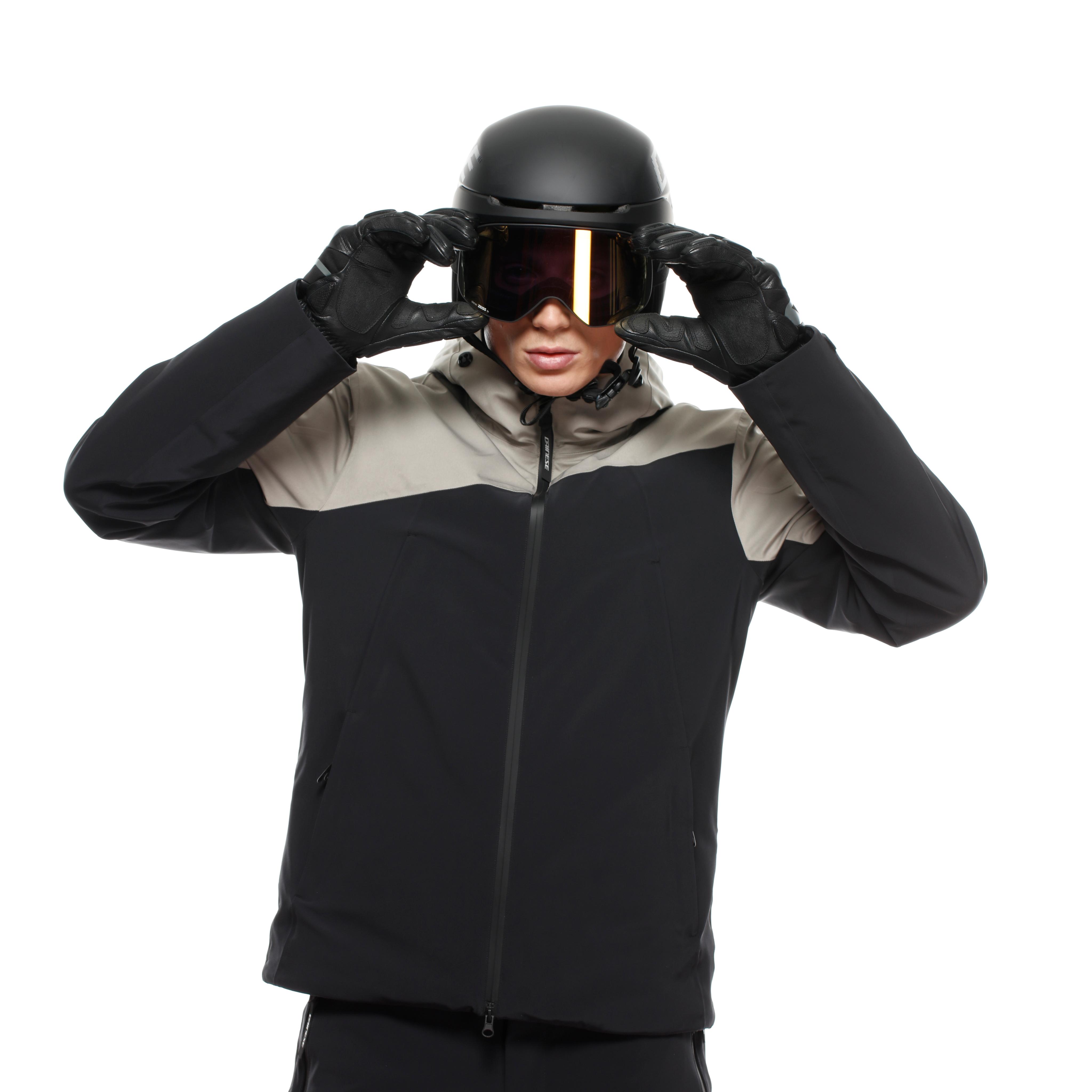 AVERA DERMIZAX EV&trade; - MEN'S SKI JACKET - ELEPHANT GREY/STRETCH LIMO - 5