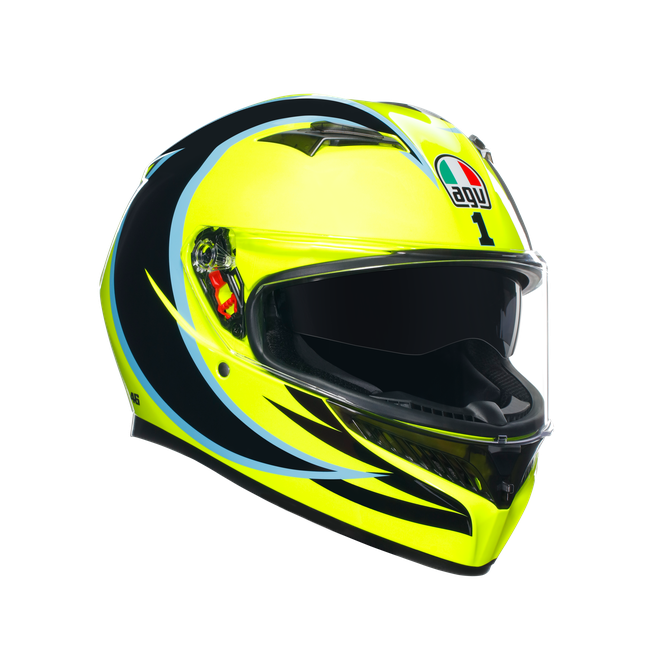 AGV - K3 Rossi Wt Phillip Island 2005 - Casque Moto Intégral E2206, Unisex, Taille: Xxl