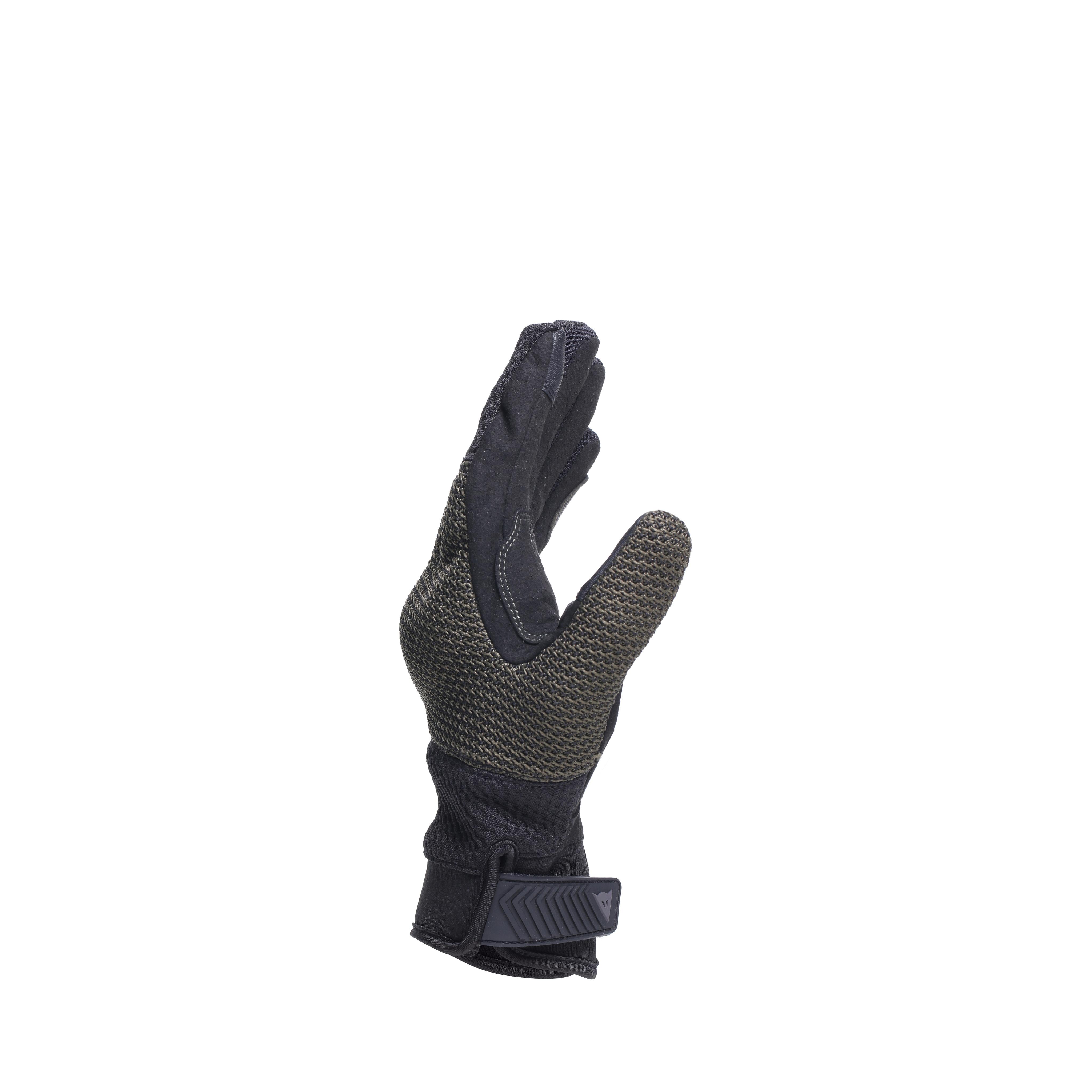 TORINO - MEN'S MOTORCYCLE TEXTILE GLOVES - BLACK/GRAPE-LEAF - 2