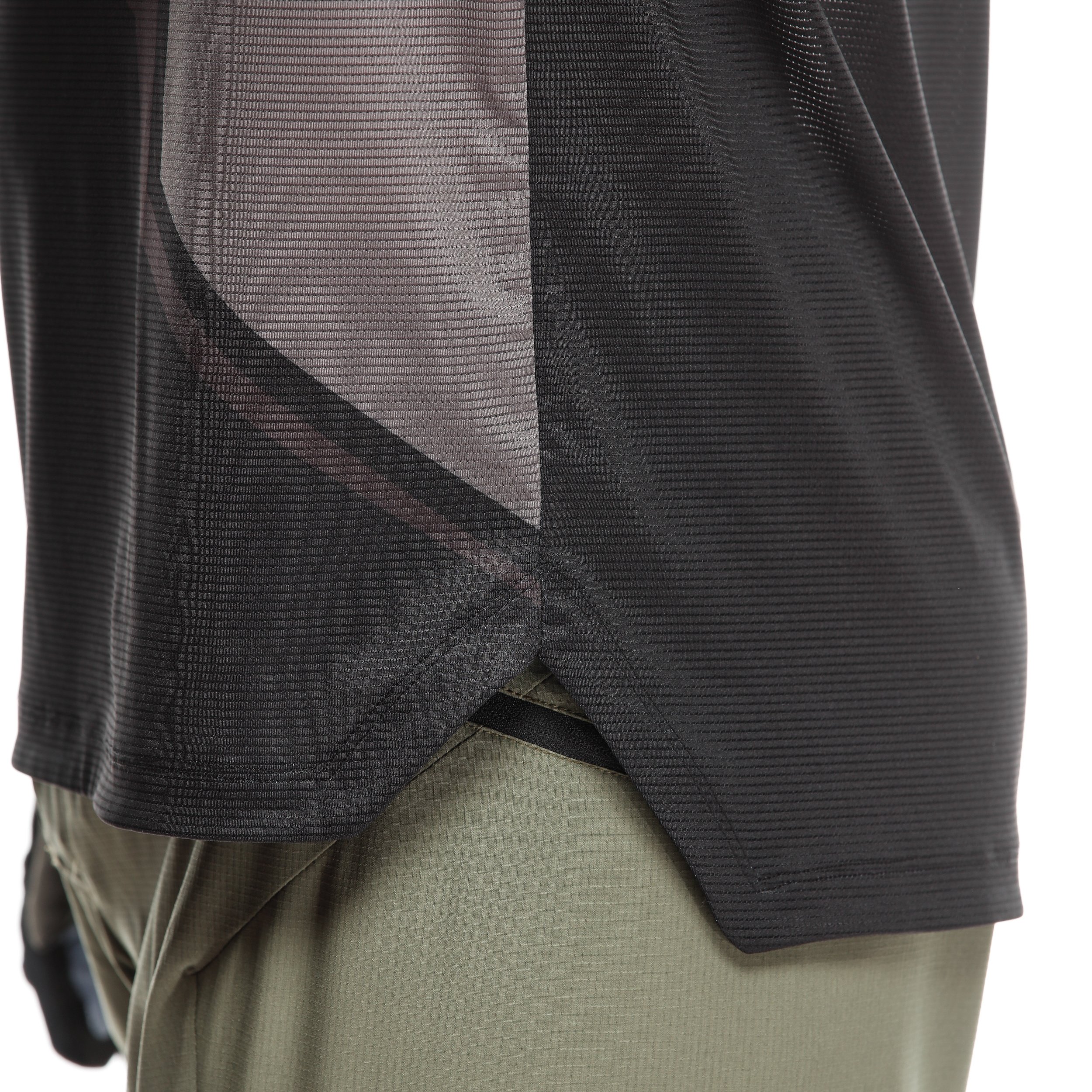 HG AER JERSEY LS - MAILLOT DE V&Eacute;LO MANCHES COURTES POUR HOMME - BLACK/GREY - 10