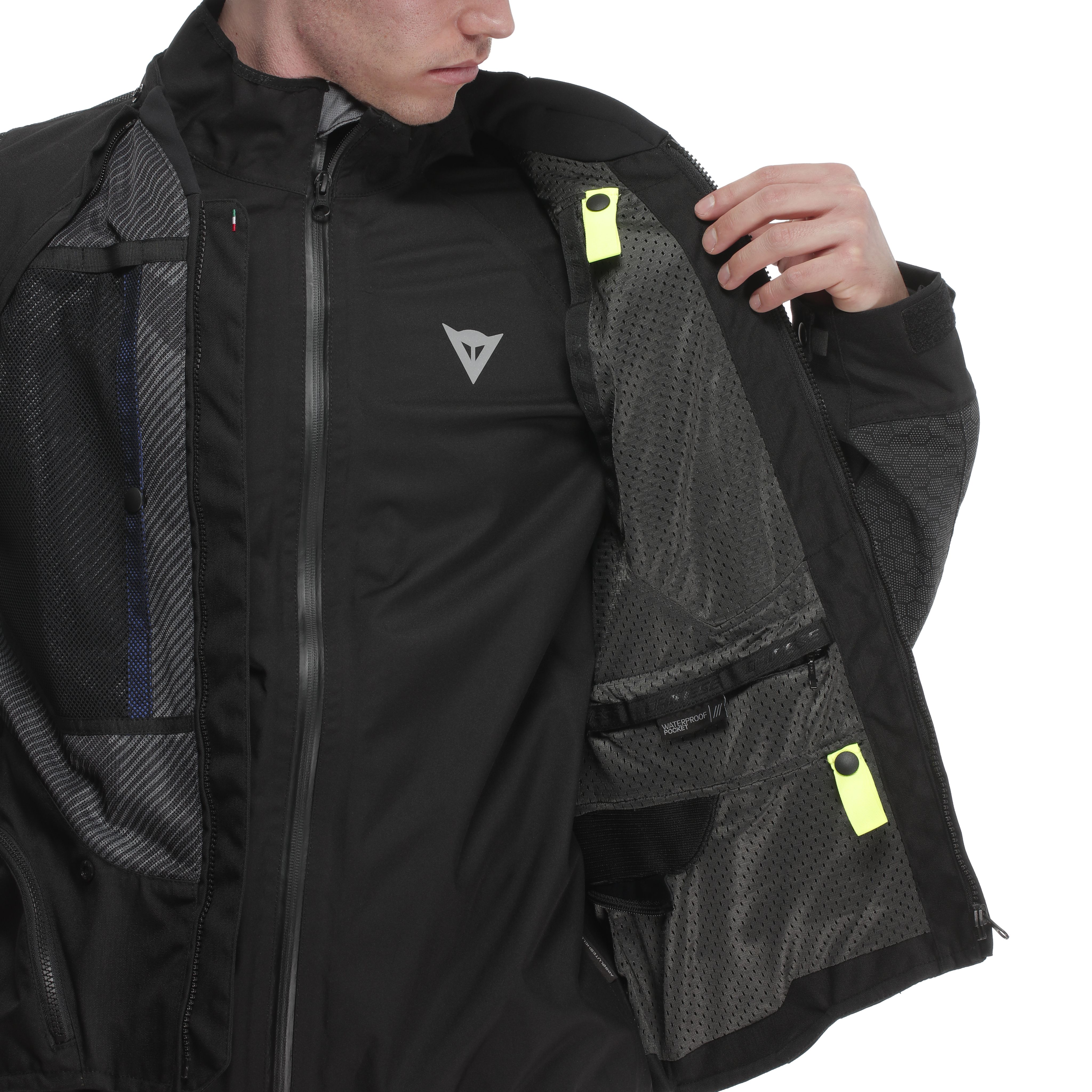 SUPER ADVENTURE ABS&Oslash;LUTESHELL&trade; - VESTE DE MOTO OFF-ROAD HOMME - BLACK/BLACK/BLUE - 15