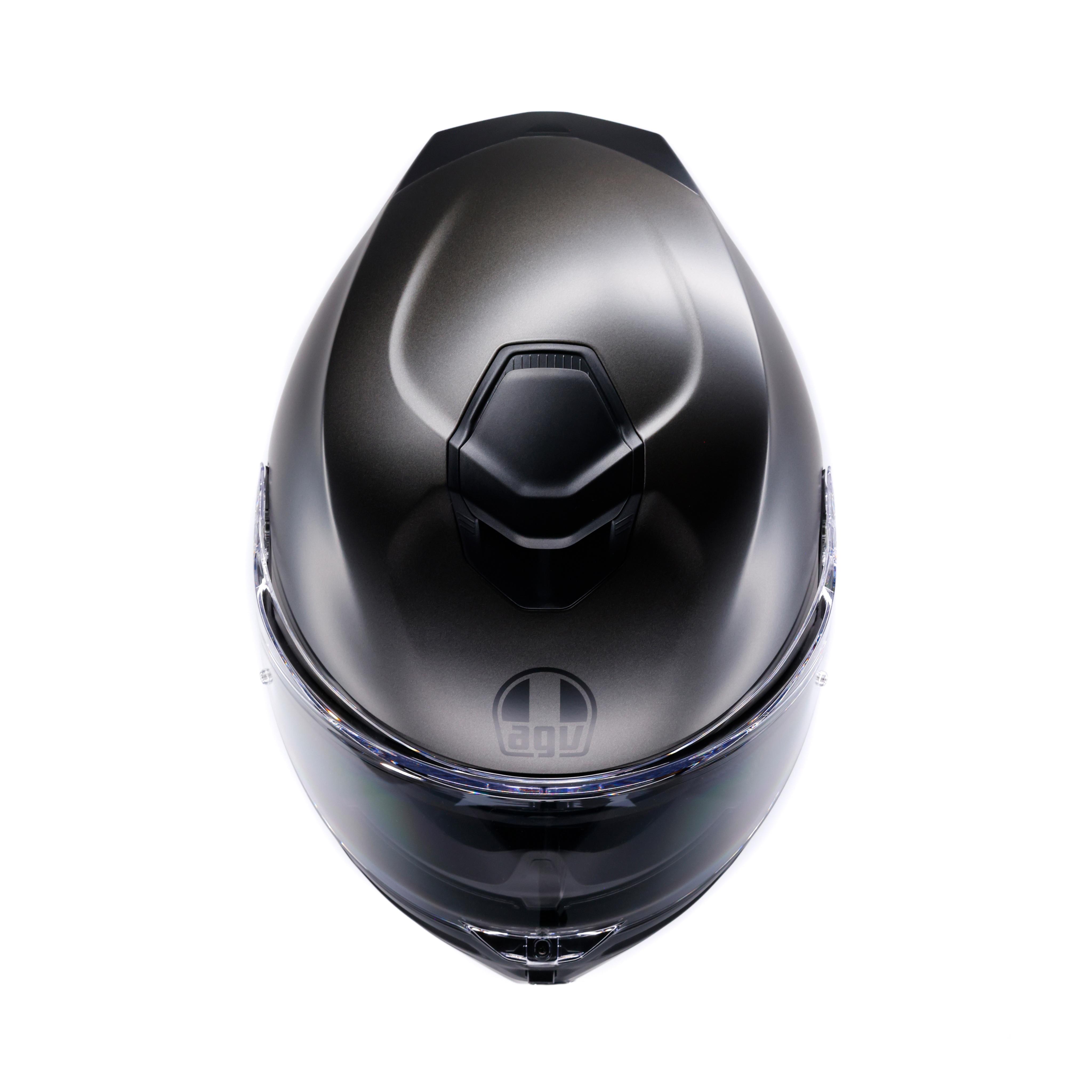 K5 MONO MATT ASFALTO GREY - FULL-FACE MOTORCYCLE HELMET E2206 -  - 5