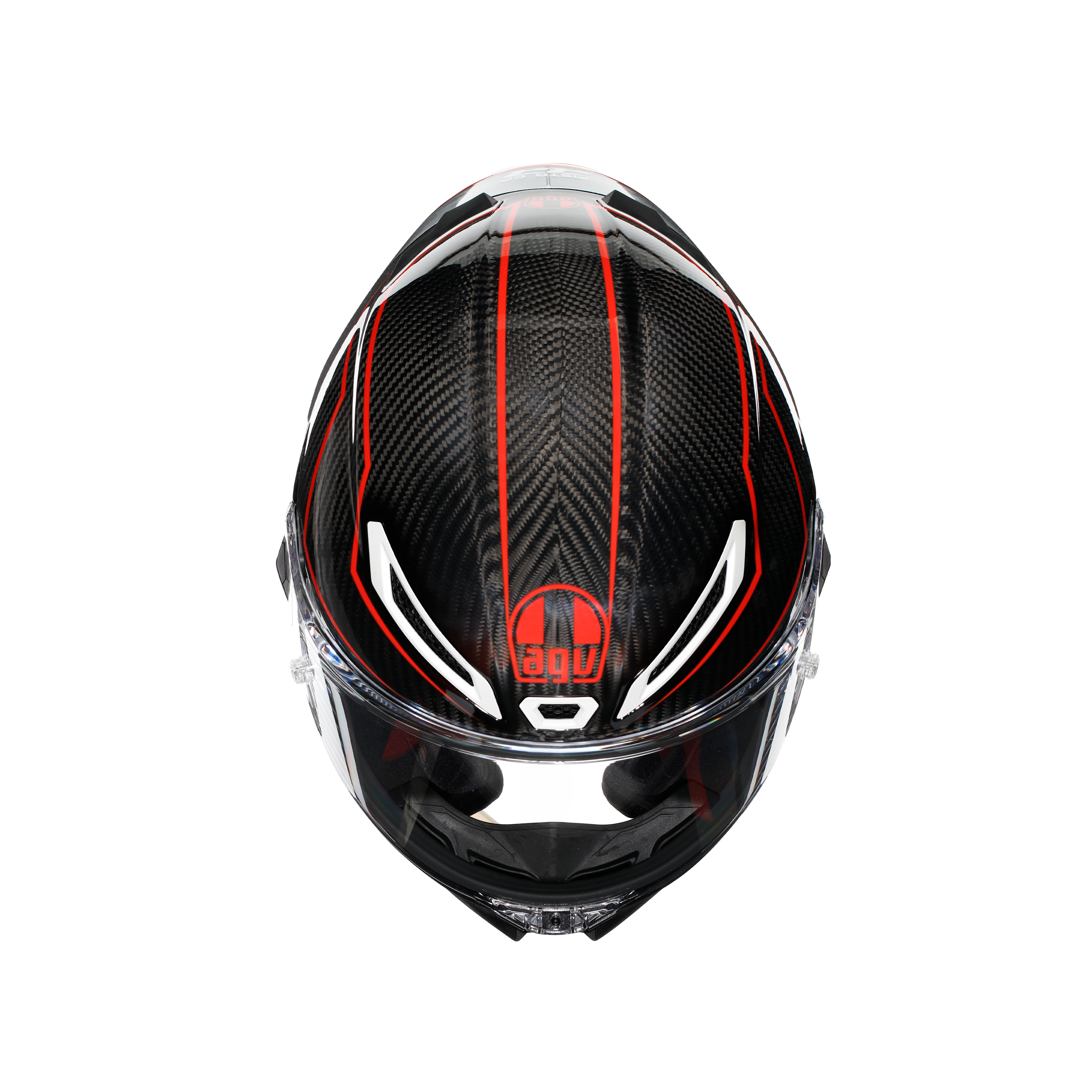 PISTA GP RR PERFORMANTE CARBON/RED - MOTORBIKE FULL FACE HELMET E2206 DOT -  - 7