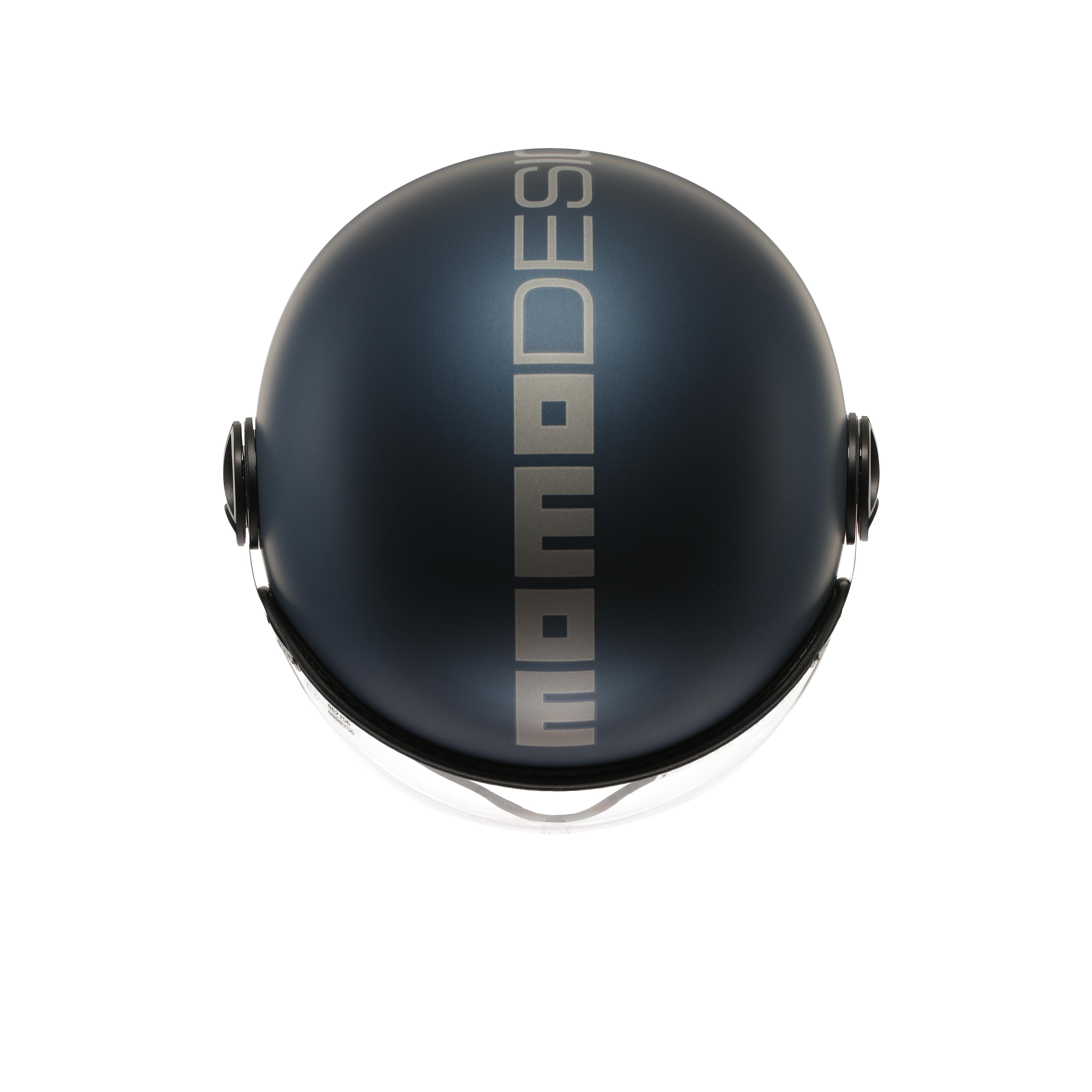 MOMODESIGN FGTR EVO MAT AVION / ARGENT - CASQUE JET AVEC DOUBLE VISI&Egrave;RE E2206 -  - 5