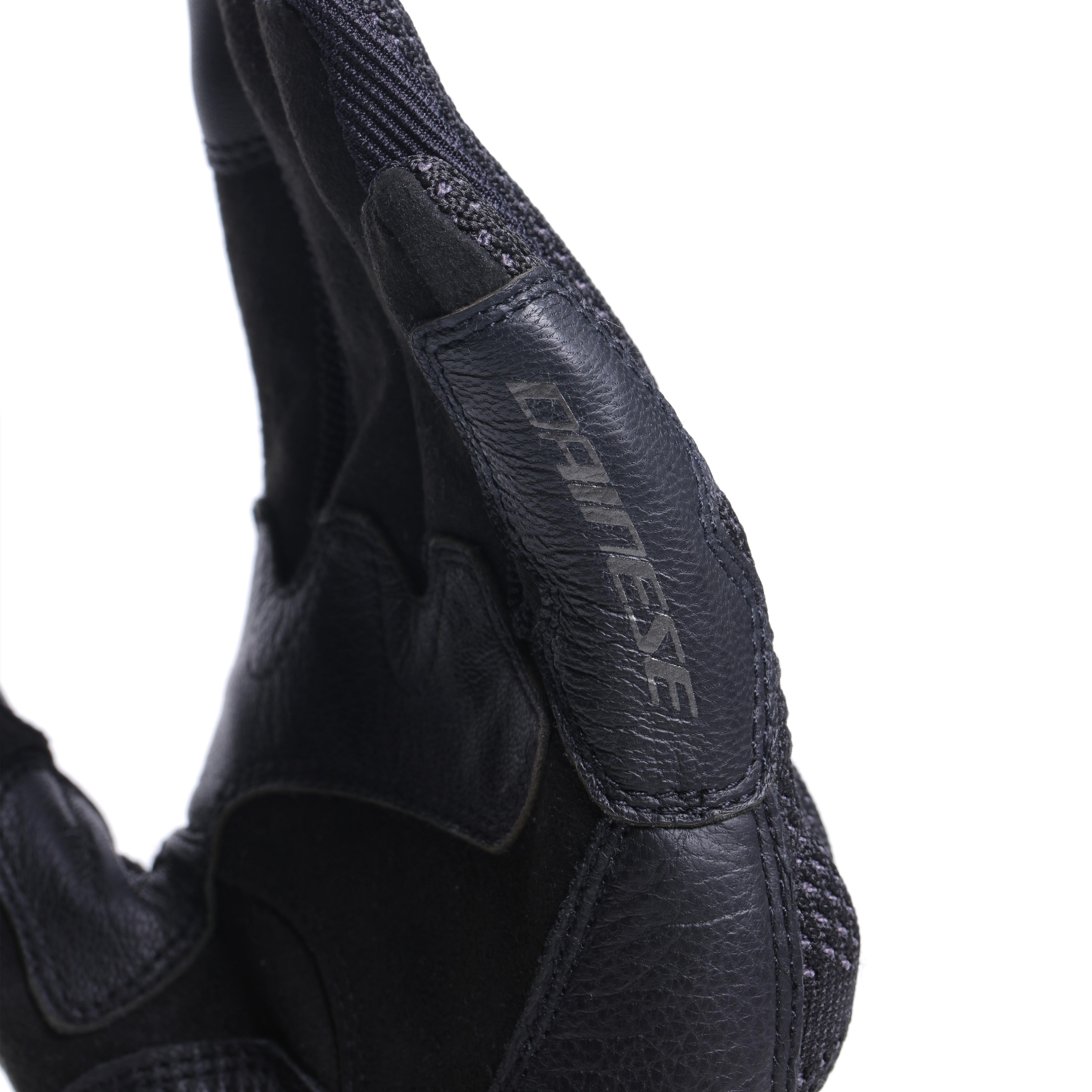 ARGON - MEN'S MOTORCYCLE TEXTILE GLOVES - BLACK - 6