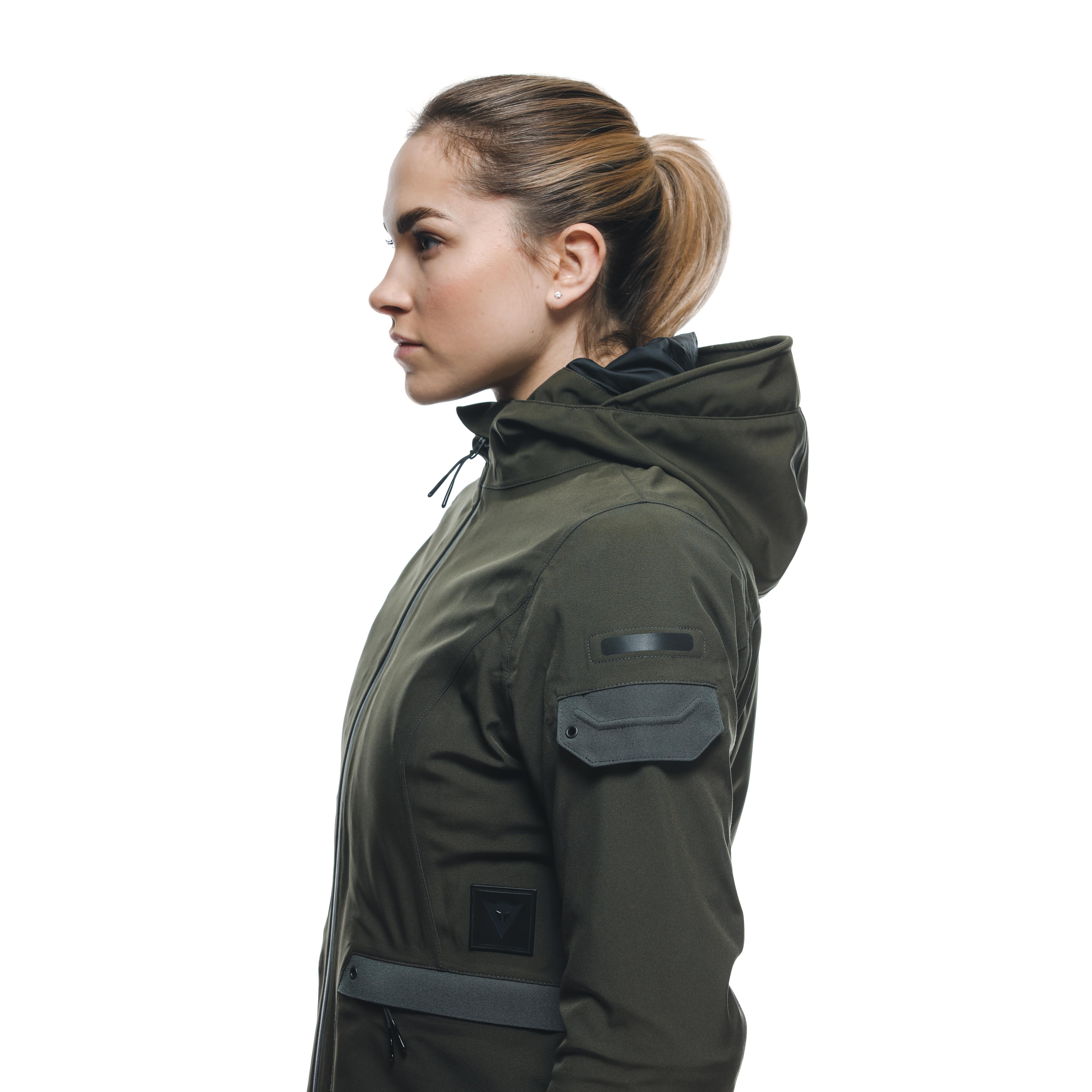 CENTRALE ABS&Oslash;LUTESHELL&trade; PRO - WOMEN'S WATERPROOF MOTORCYCLE JACKET - GREEN - 15
