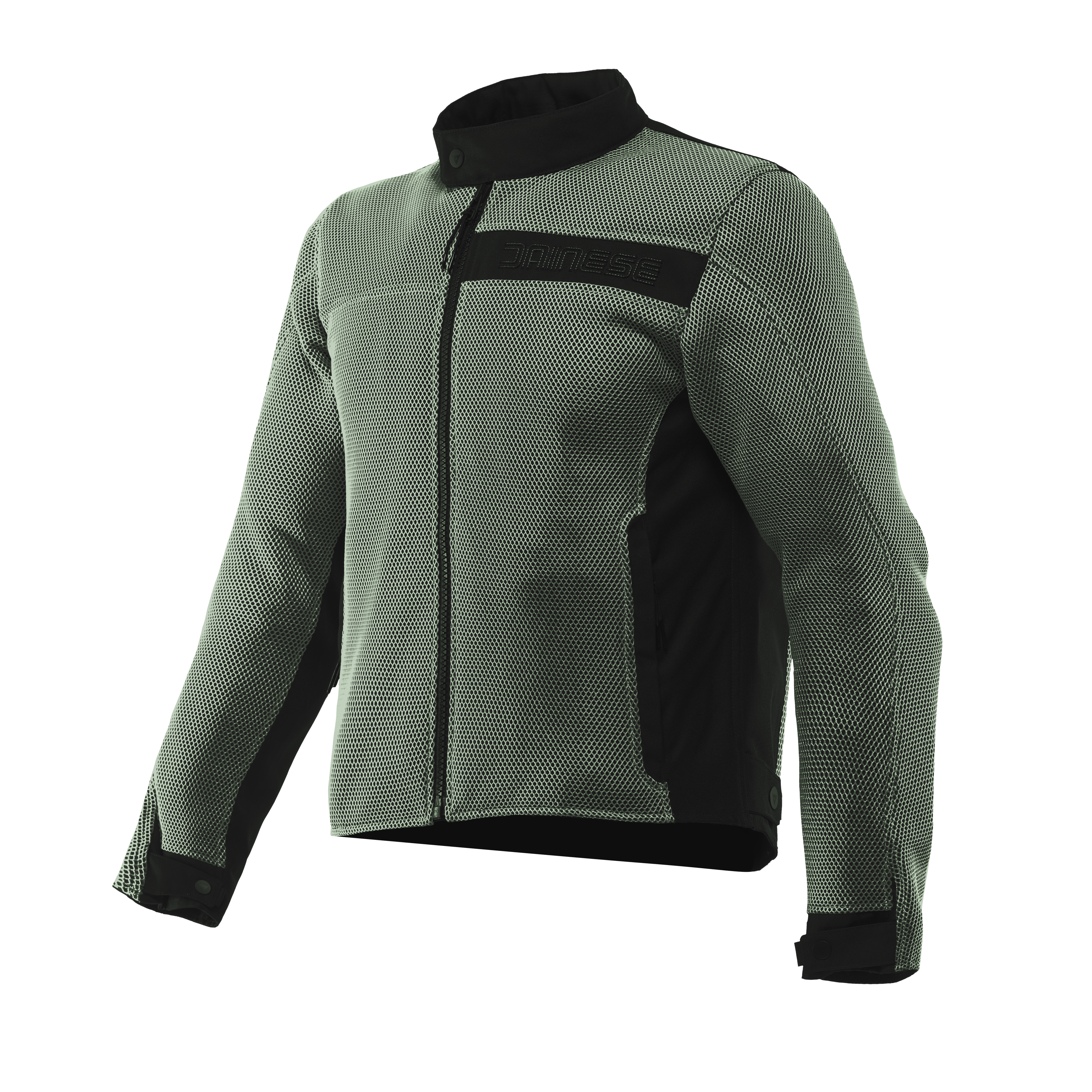 LISBONA AIR TEX - MEN'S SUMMER TEXTILE MOTORCYCLE JACKET - ICEBERG GREEN/BLACK - 1