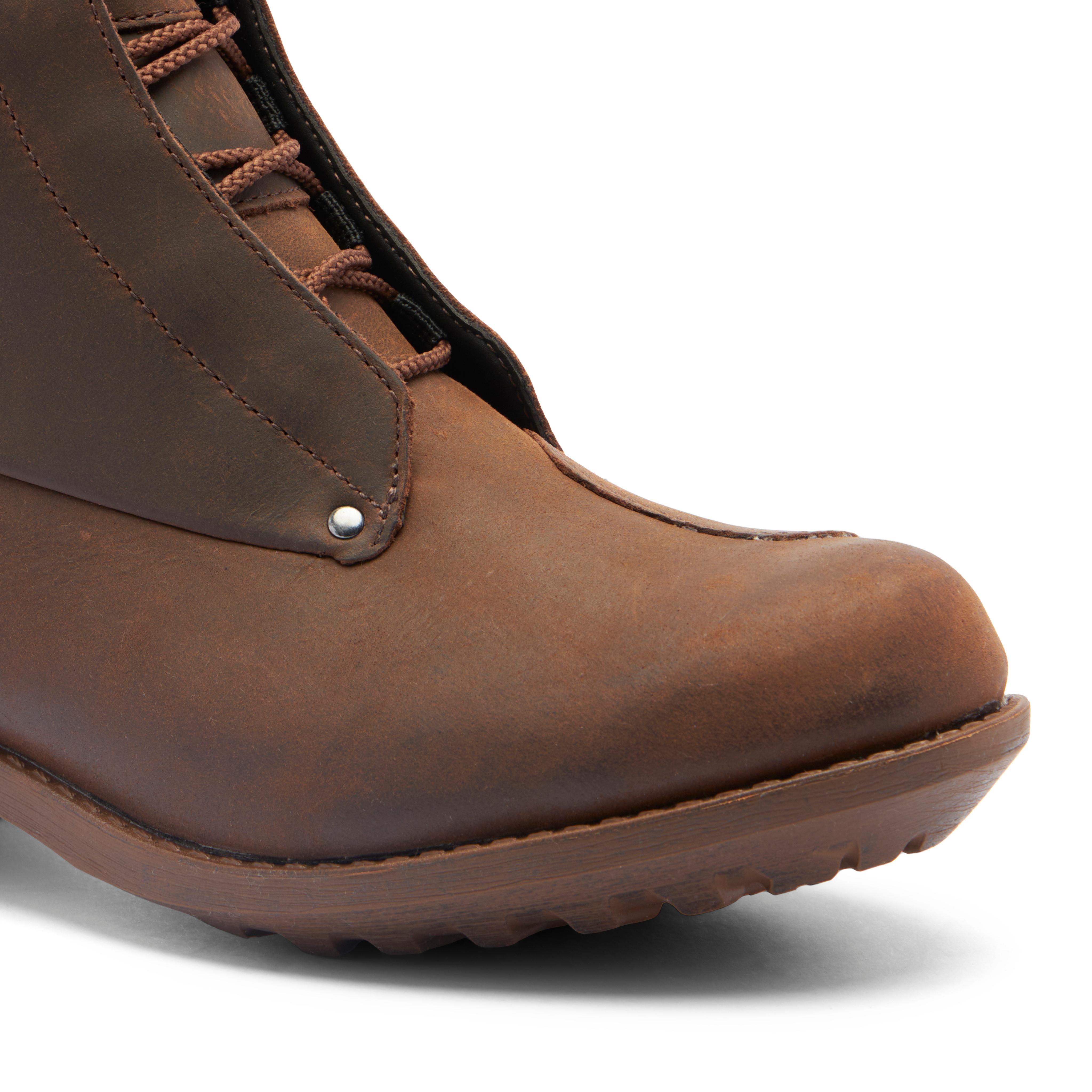 BLEND 2 WP WATERPROOF MOTORCYCLE BOOTIES WOMEN - BROWN -  - 5