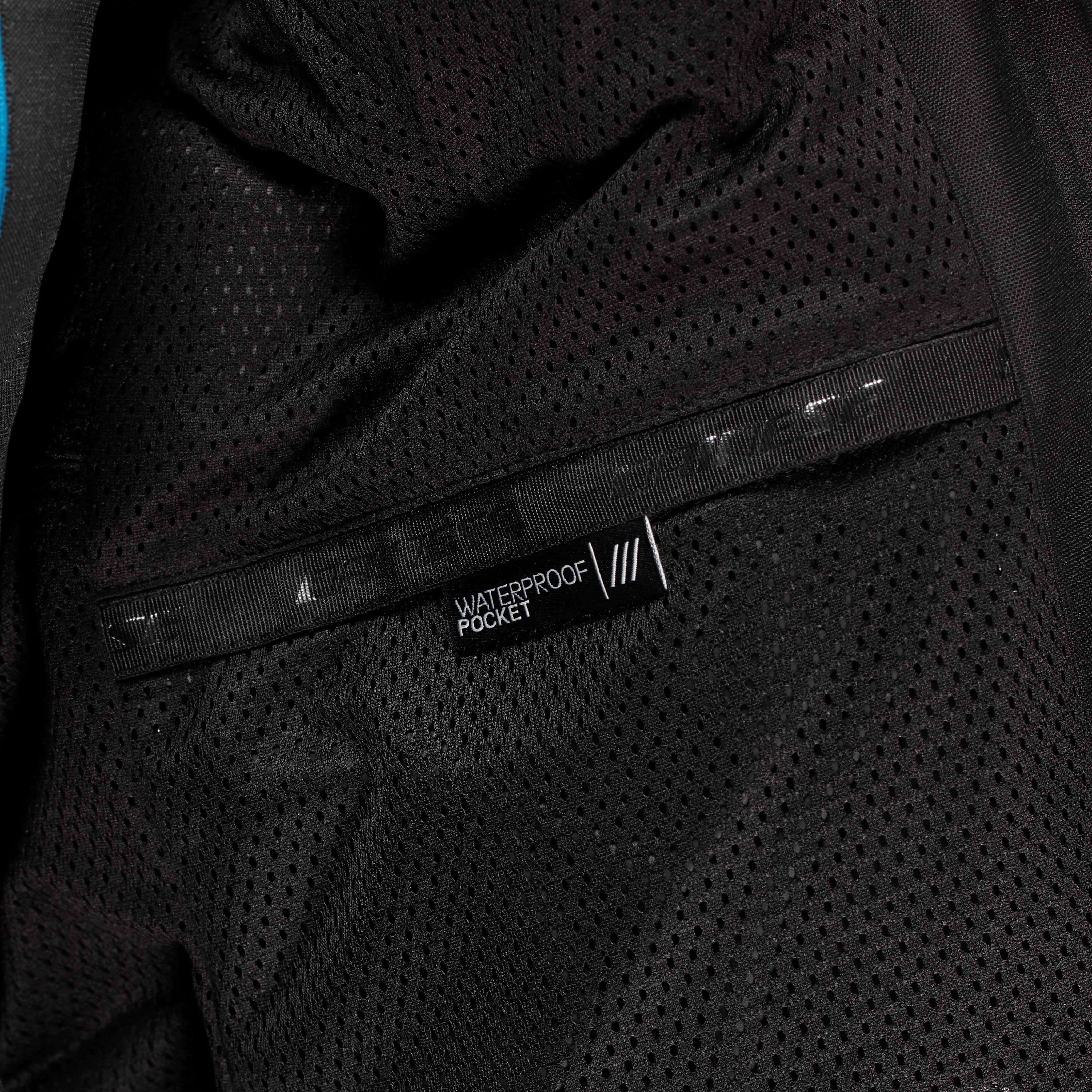 IGNITE 2 - WOMEN'S MOTORCYCLE JACKET - BLACK/BLUE MIRAGE - 16