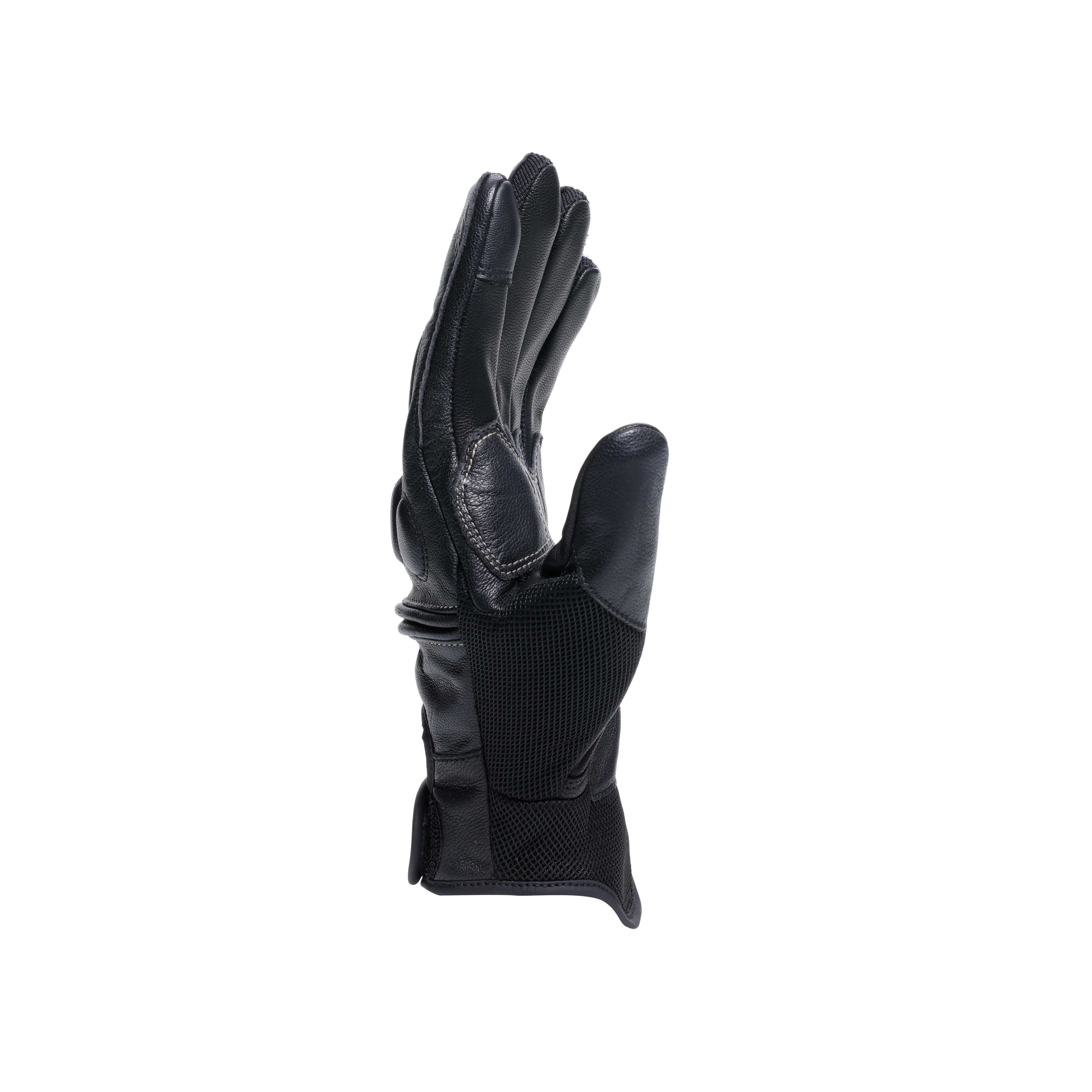 BLACKJACK 2 - GANTS MOTO &Eacute;T&Eacute; VINTAGE - BLACK/BLACK - 2