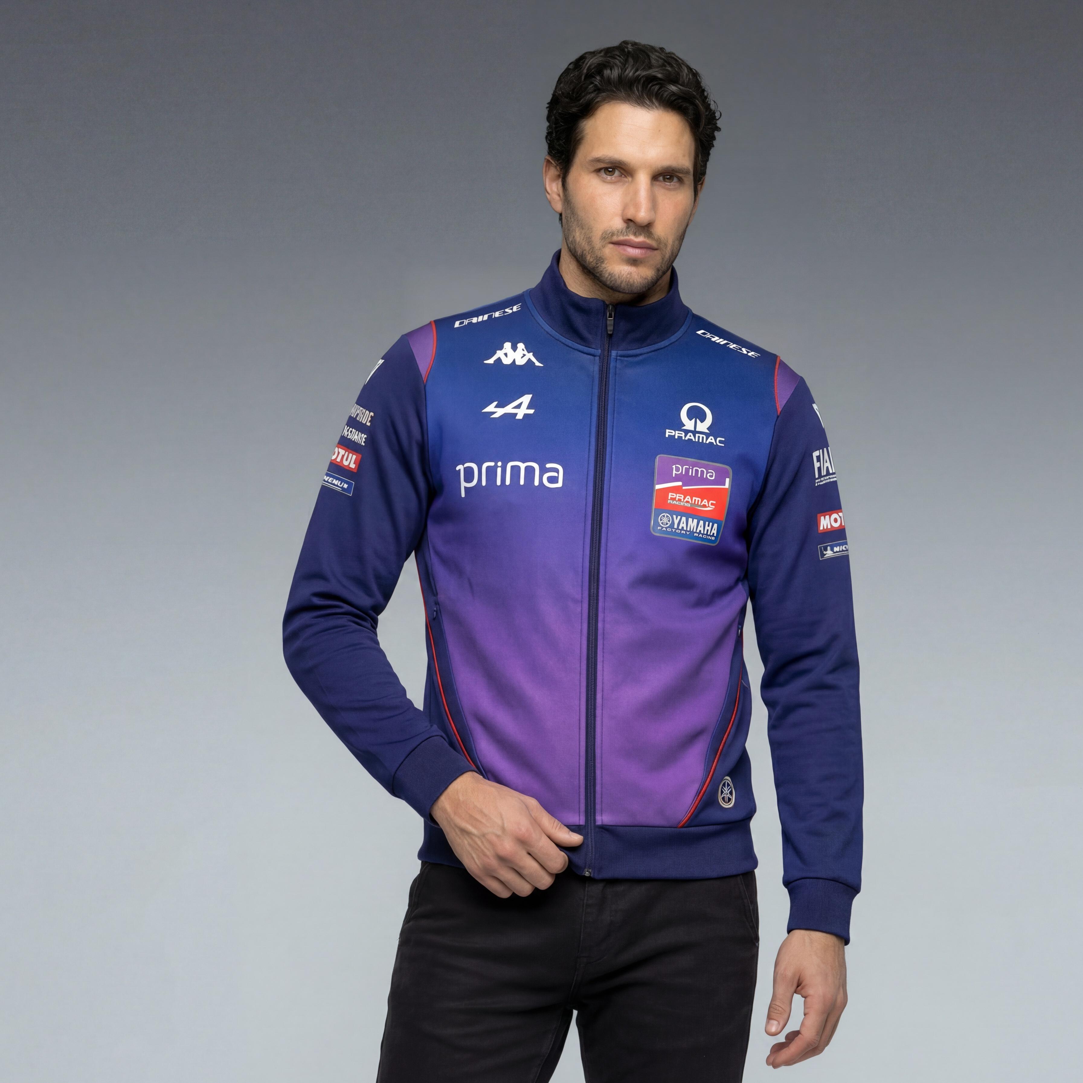 PRAMAC TEAM HERREN FLEECE - BLUE/PURPLE - 3