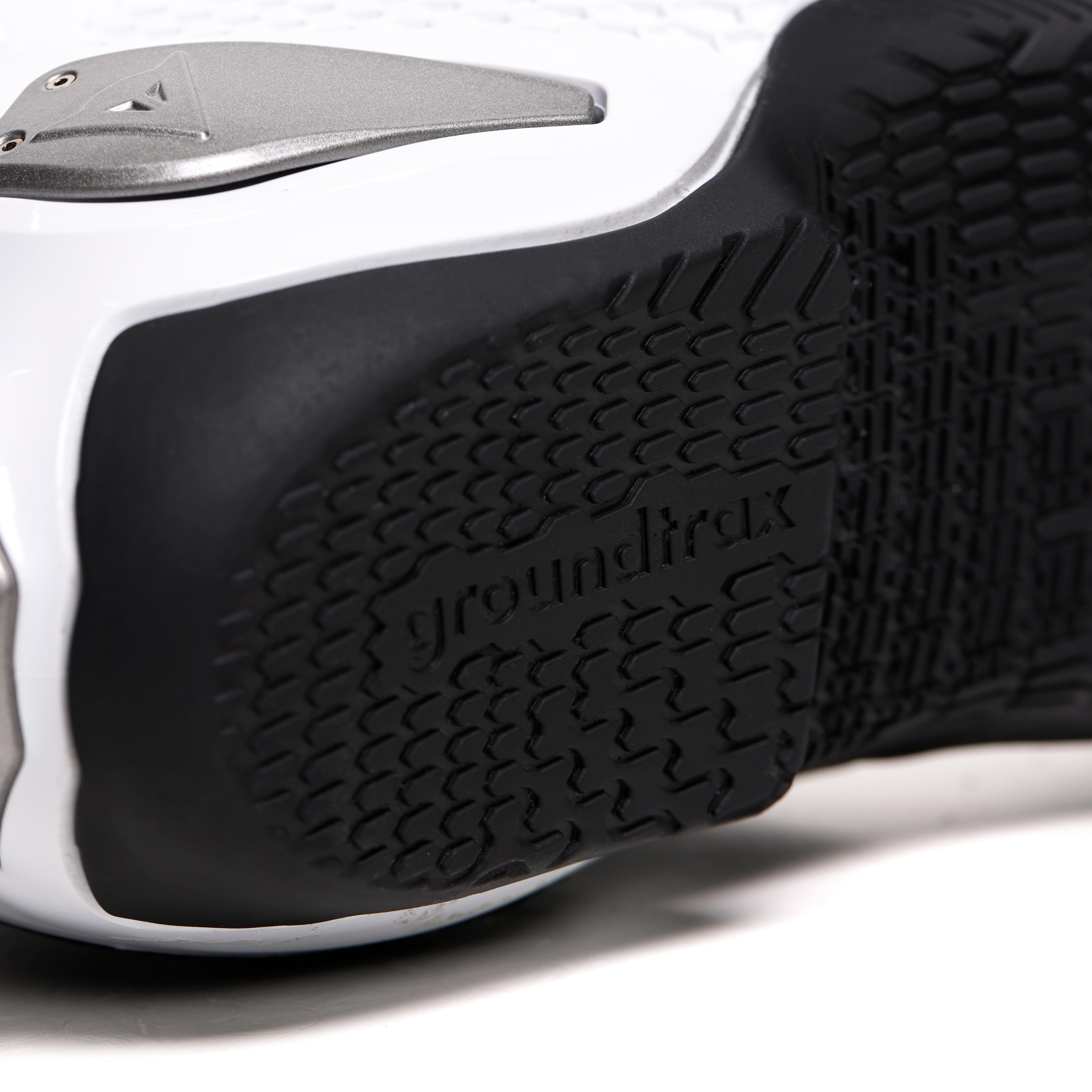 TORQUE 4 - MEN RACING AND ROAD BOOTS - WHITE/BLACK - 7