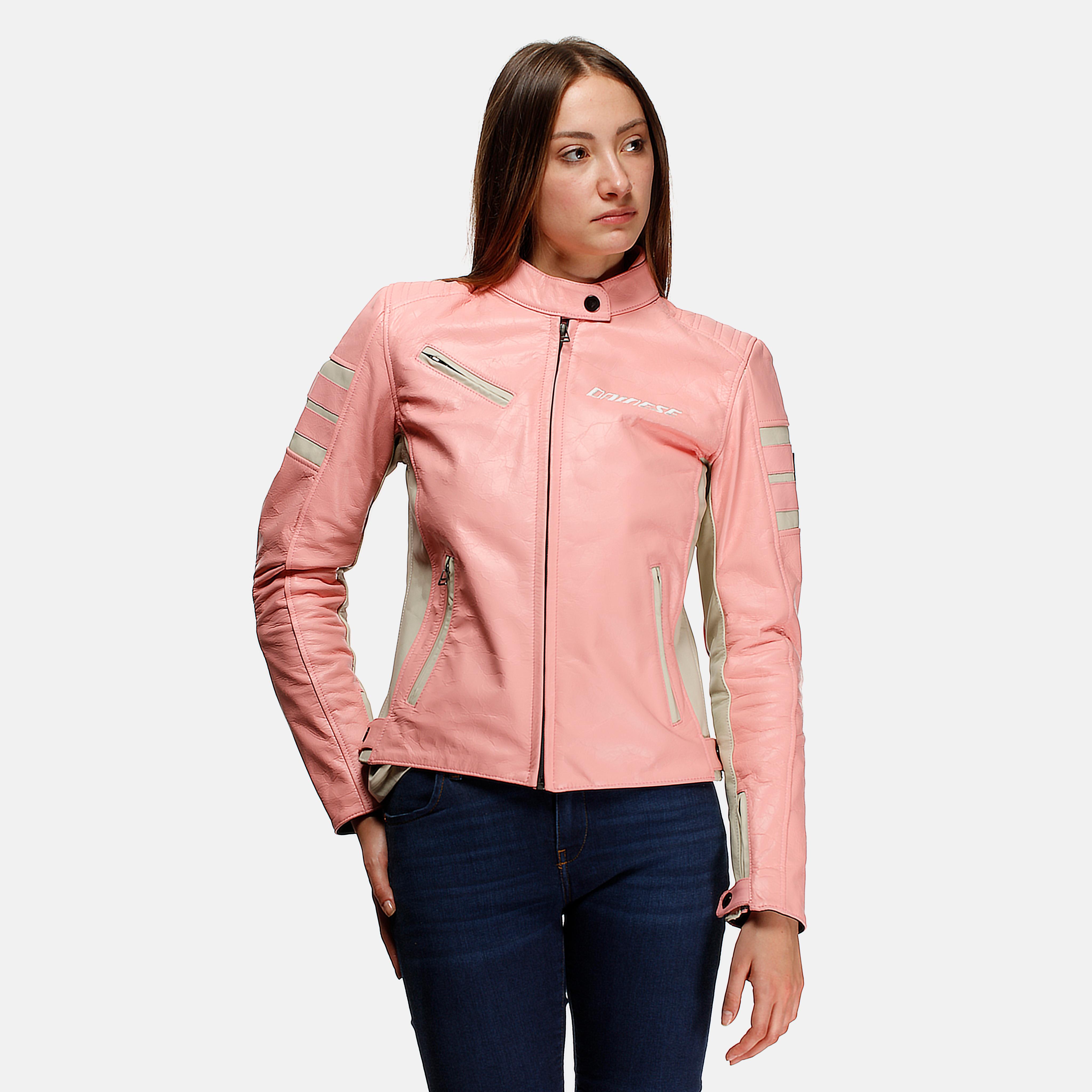LOLA 5 - LADY LEATHER MOTORCYCLE JACKET