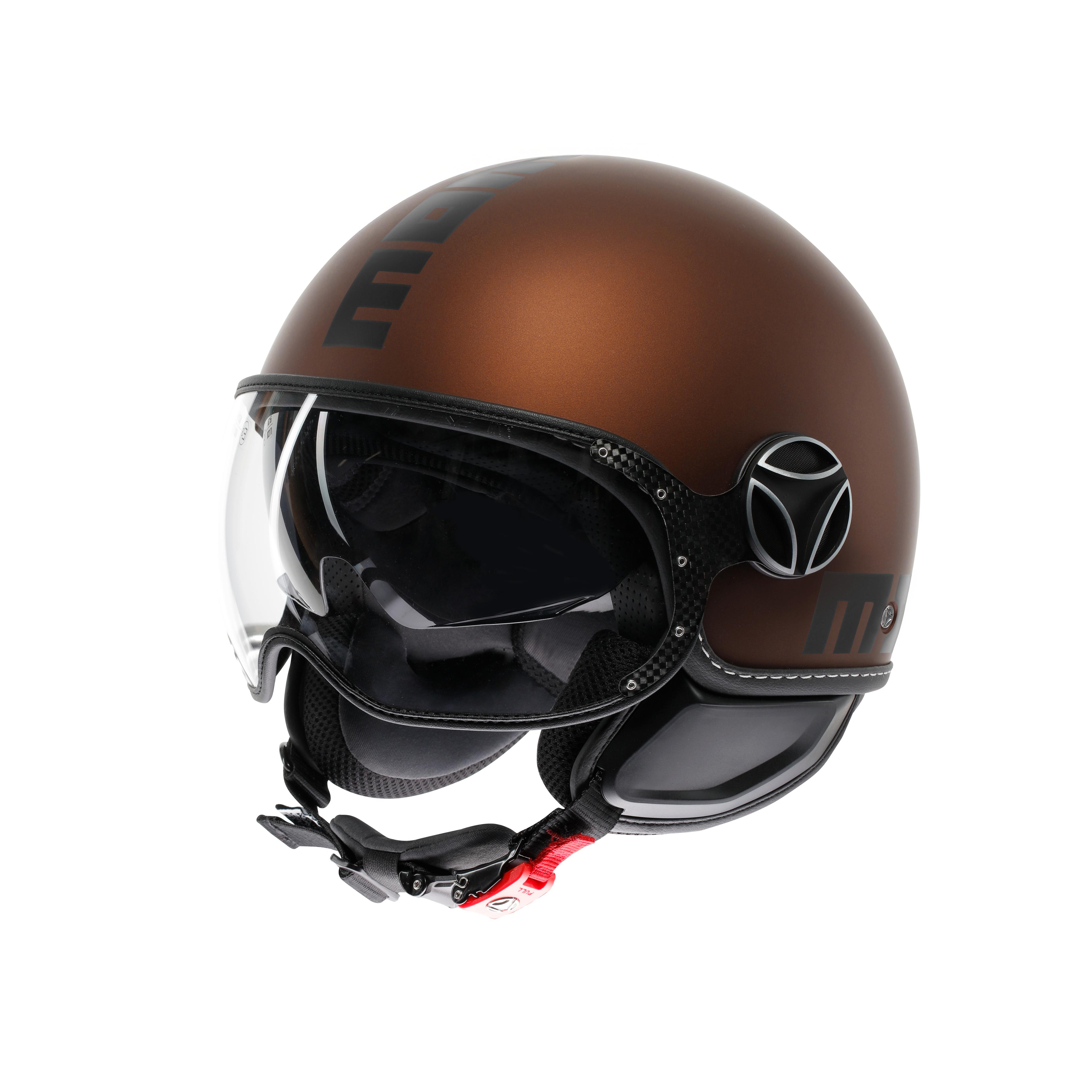 MOMODESIGN FGTR EVO MAT ESPRESSO / NOIR - CASQUE JET AVEC DOUBLE VISI&Egrave;RE E2206 -  - 5
