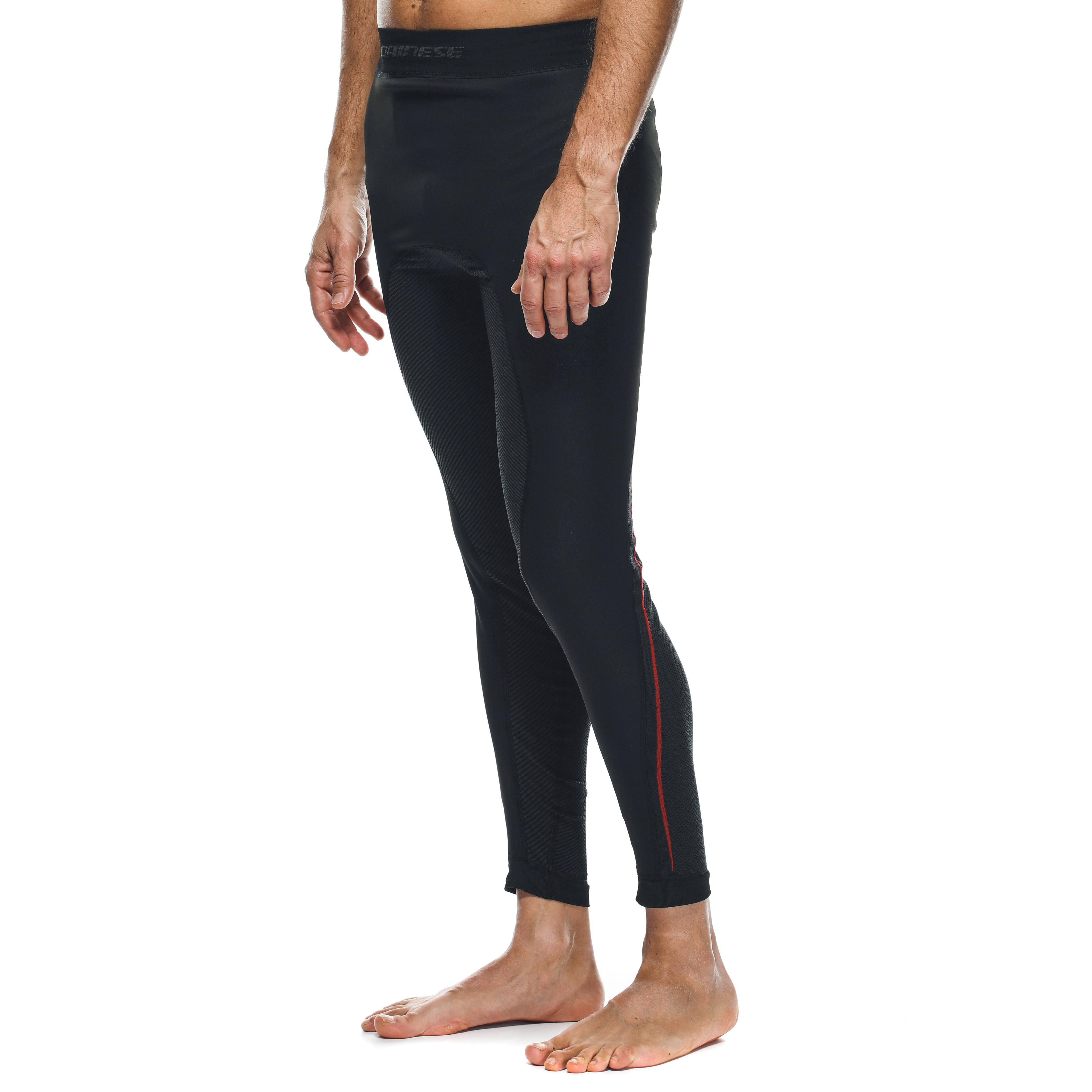 THERMAL WINDPROOF MOTORCYCLE UNDERSHORTS MEN - MID LAYER WINTER - BLACK/RED - 4
