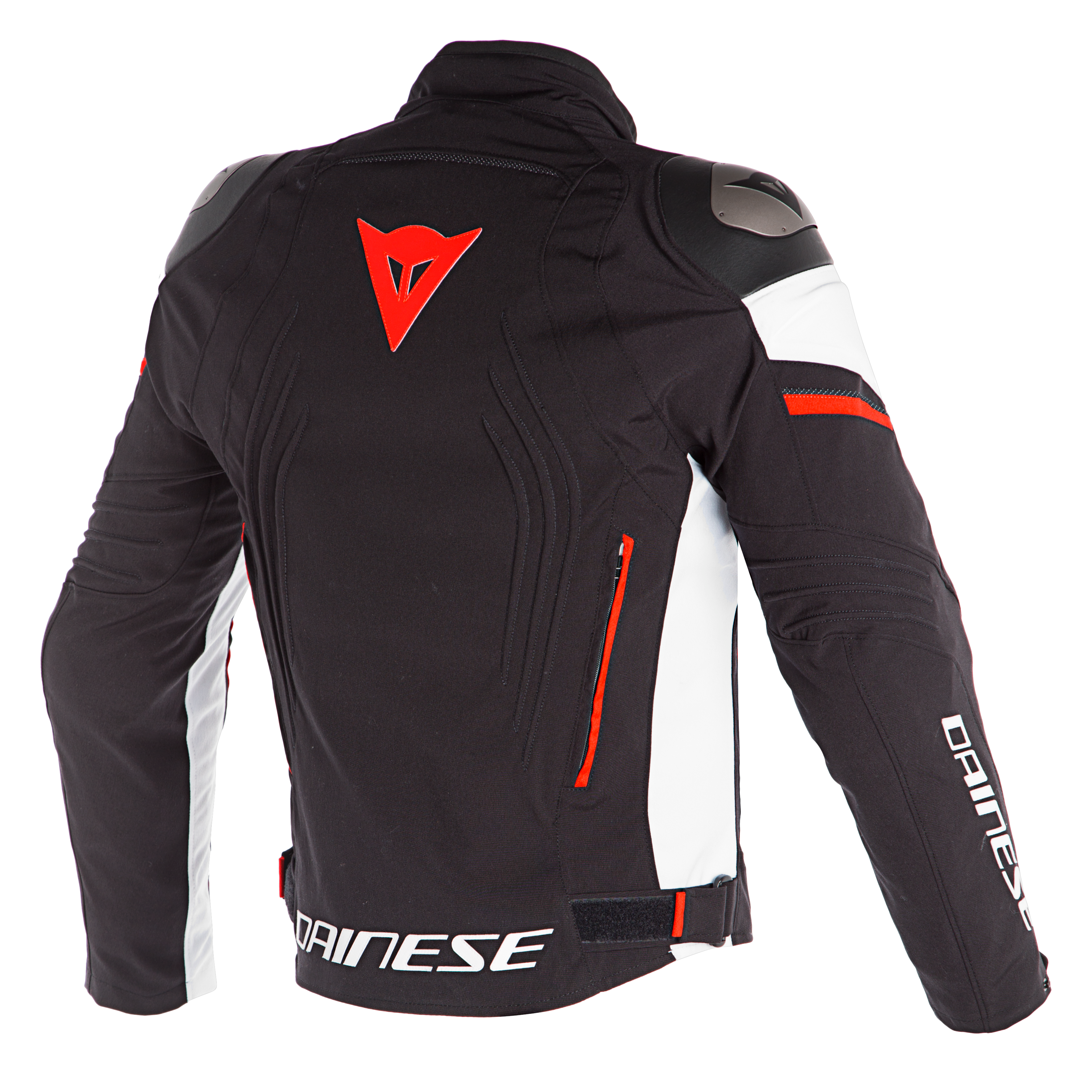 RACING 3 D-DRY&reg; JACKET - BLACK/WHITE/RED-FLUO - 2