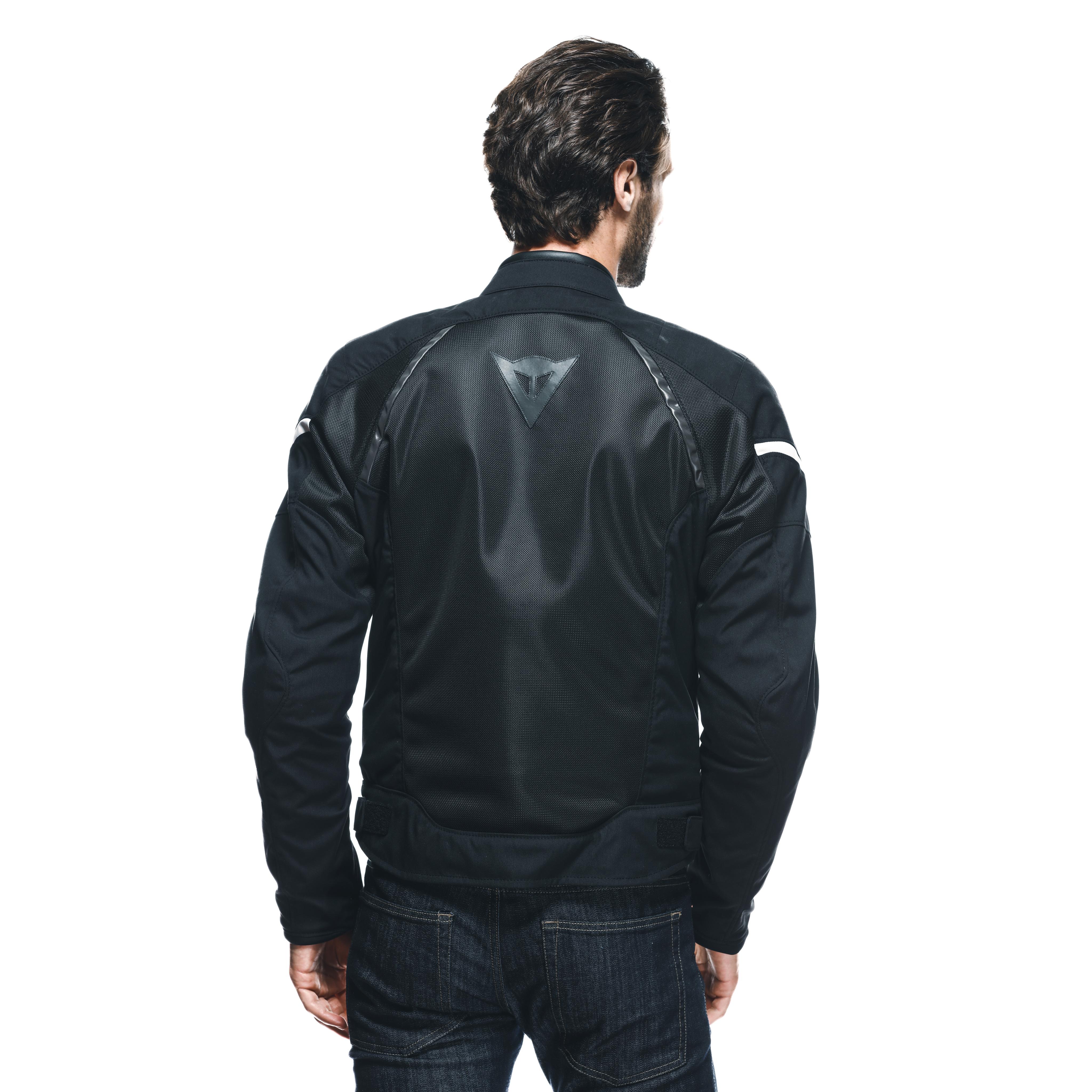 AIR FRAME 3 TEX - GIACCA MOTO ESTIVA IN TESSUTO UOMO - BLACK/BLACK/WHITE - 6