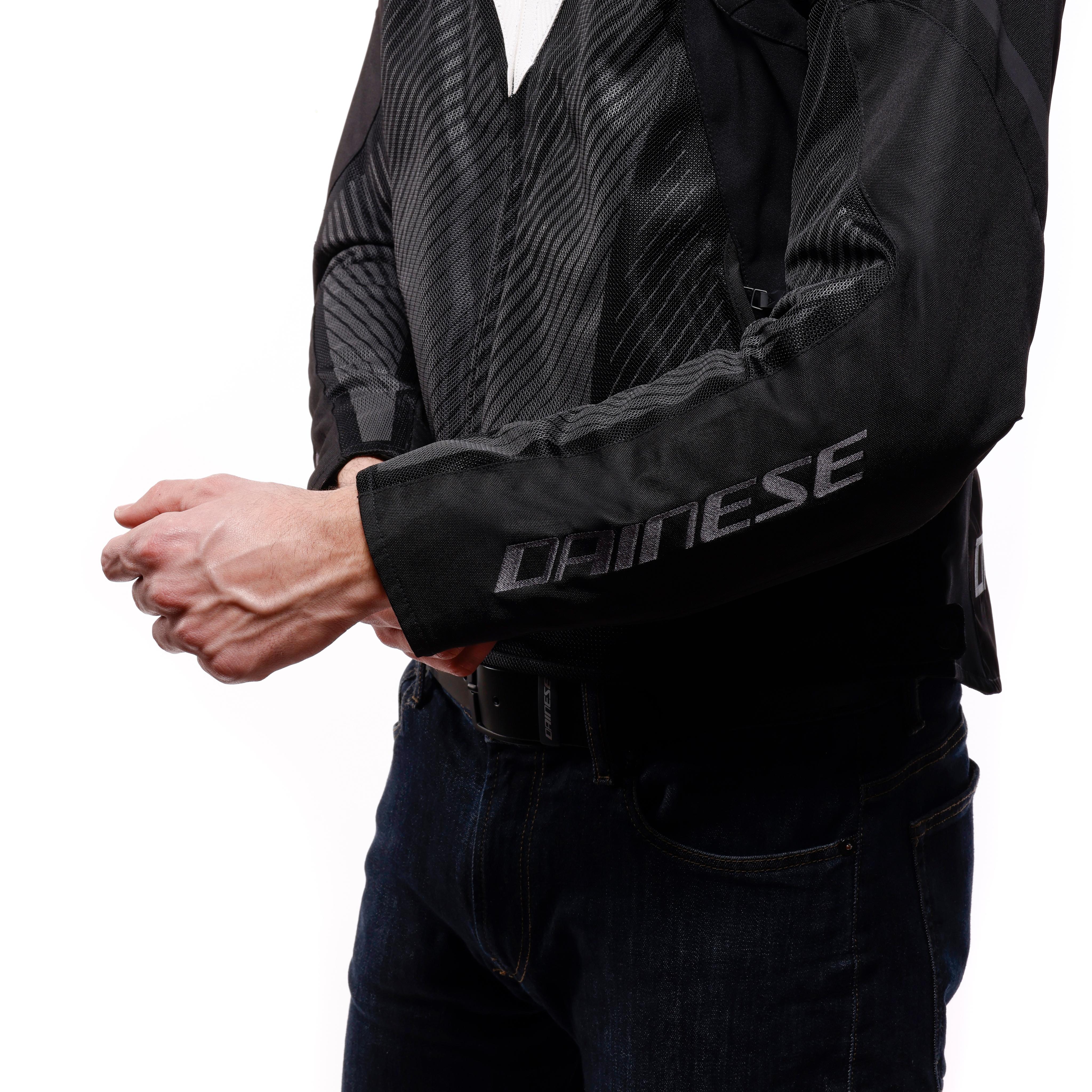 VENTAR AIR TEX - MEN'S SUMMER TEXTILE MOTORCYCLE JACKET - BLACK/ANTHRACITE/WHITE - 7