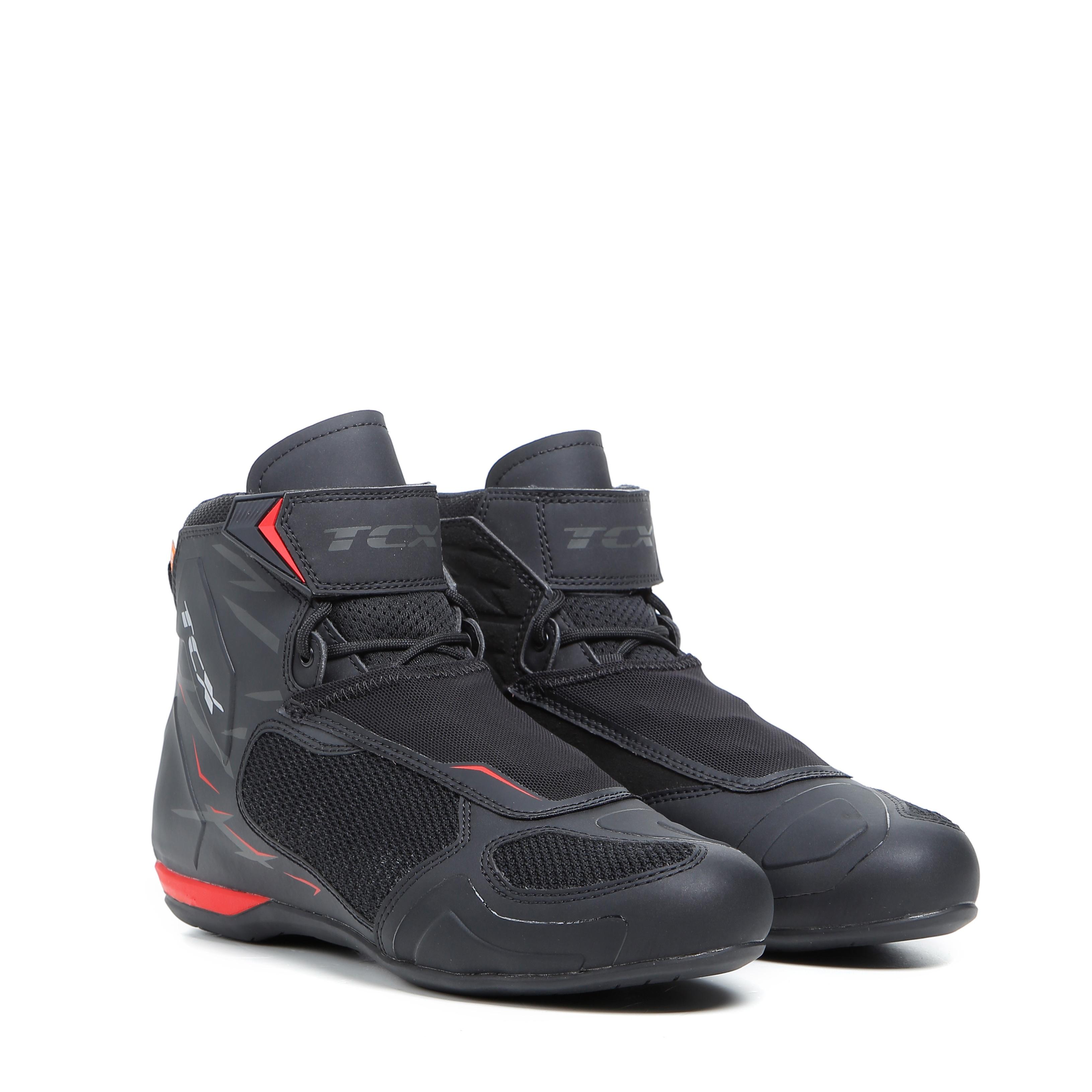 R04D AIR MEN'S SUMMER MOTORCYCE SHOES - BLACK/RED -  - 1