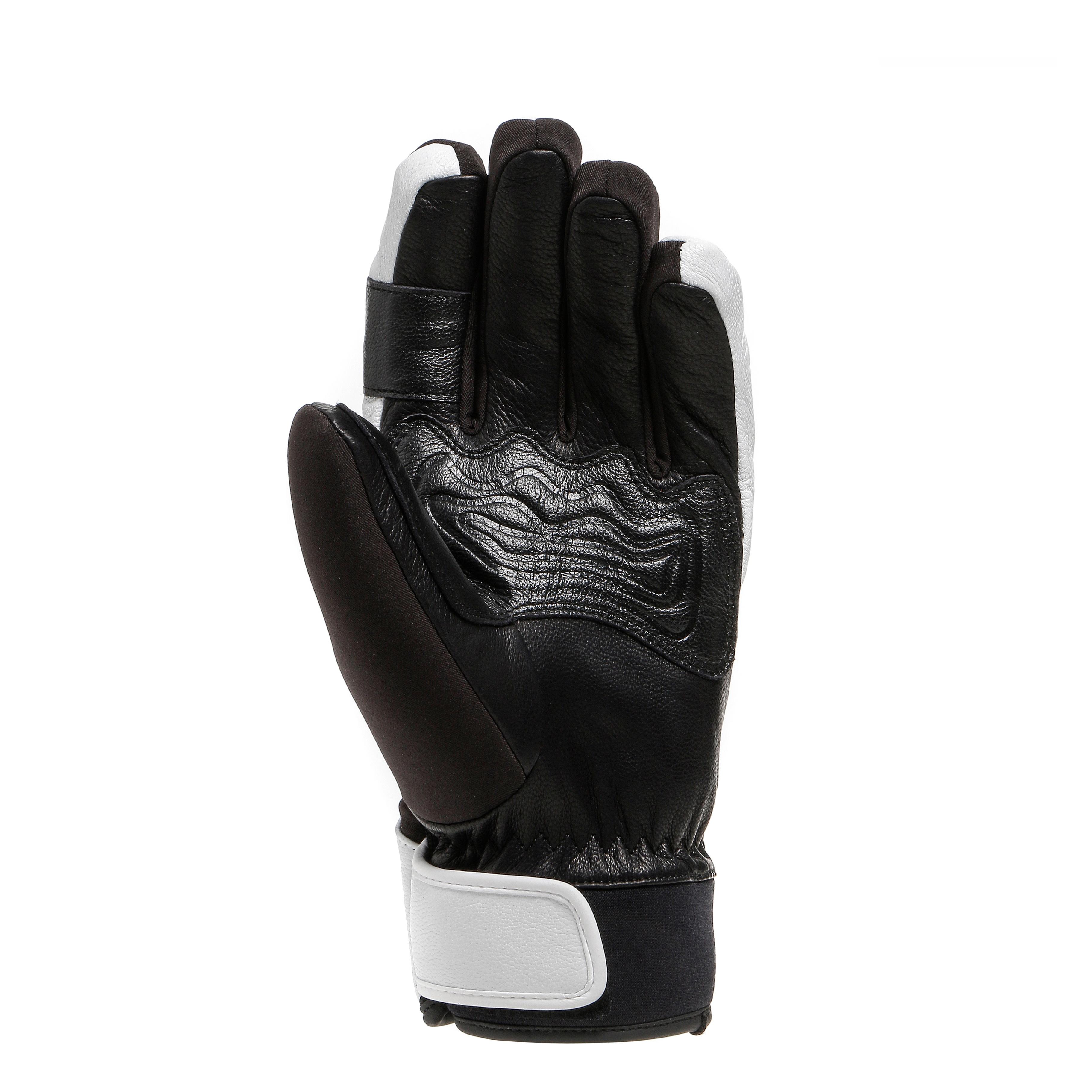 HP SPORT SKI GLOVES UNISEX - WHITE/BLACK - 3