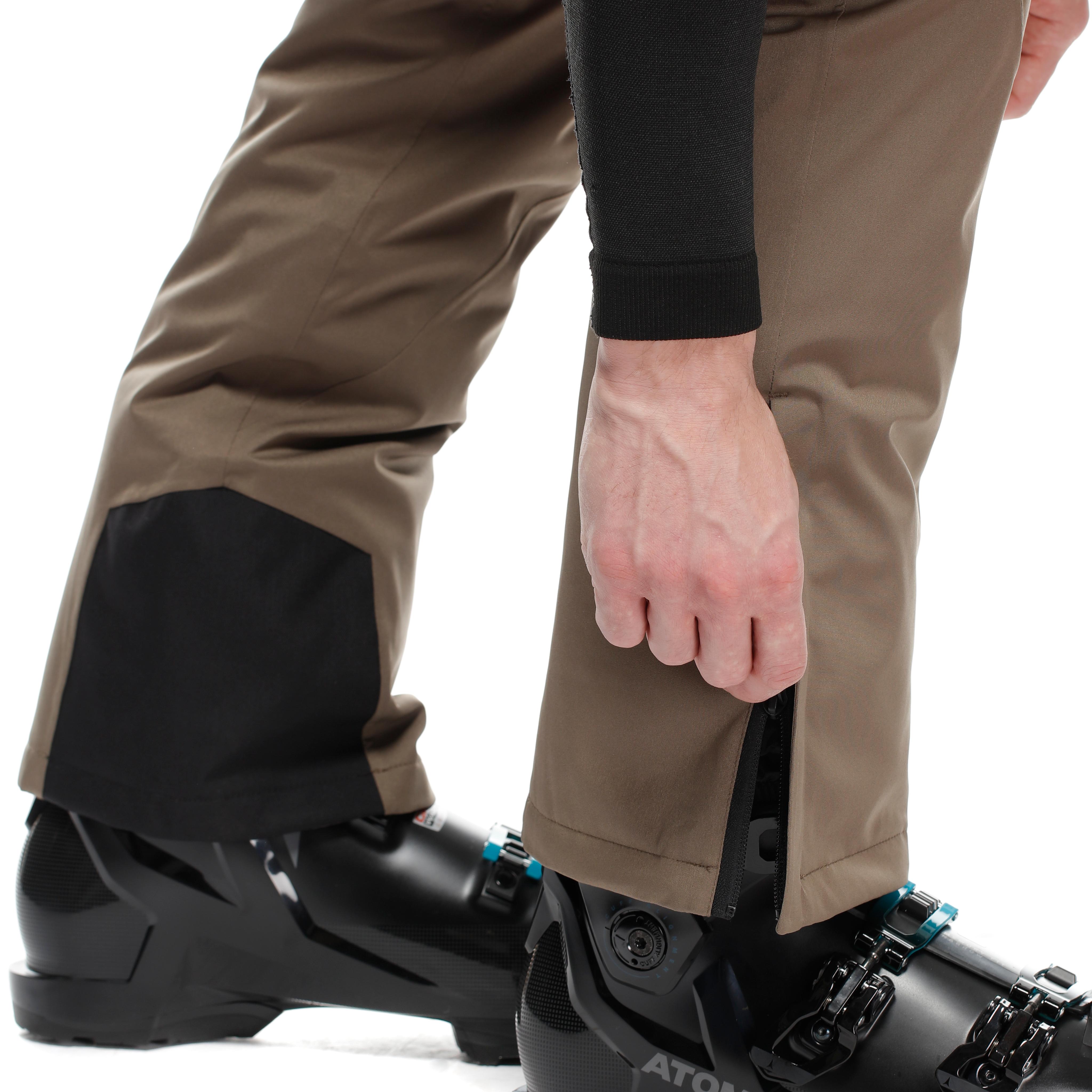 ONIRA AEROSENSE-DRY - MEN'S TECHNICAL SKI PANTS - BUNGEE BROWN - 9