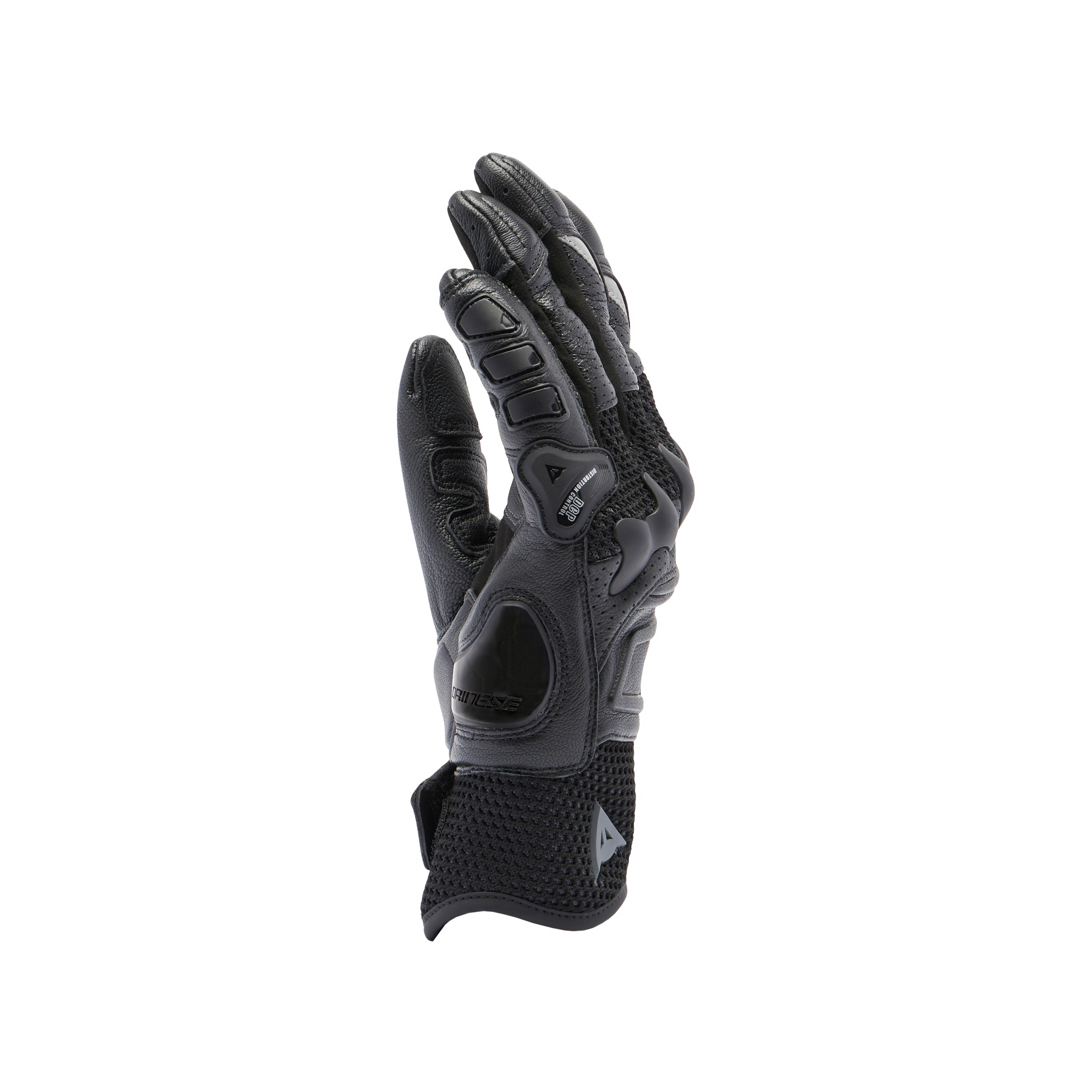 X-RIDE 2 ERGO-TEK GLOVES - BLACK/BLACK - 4