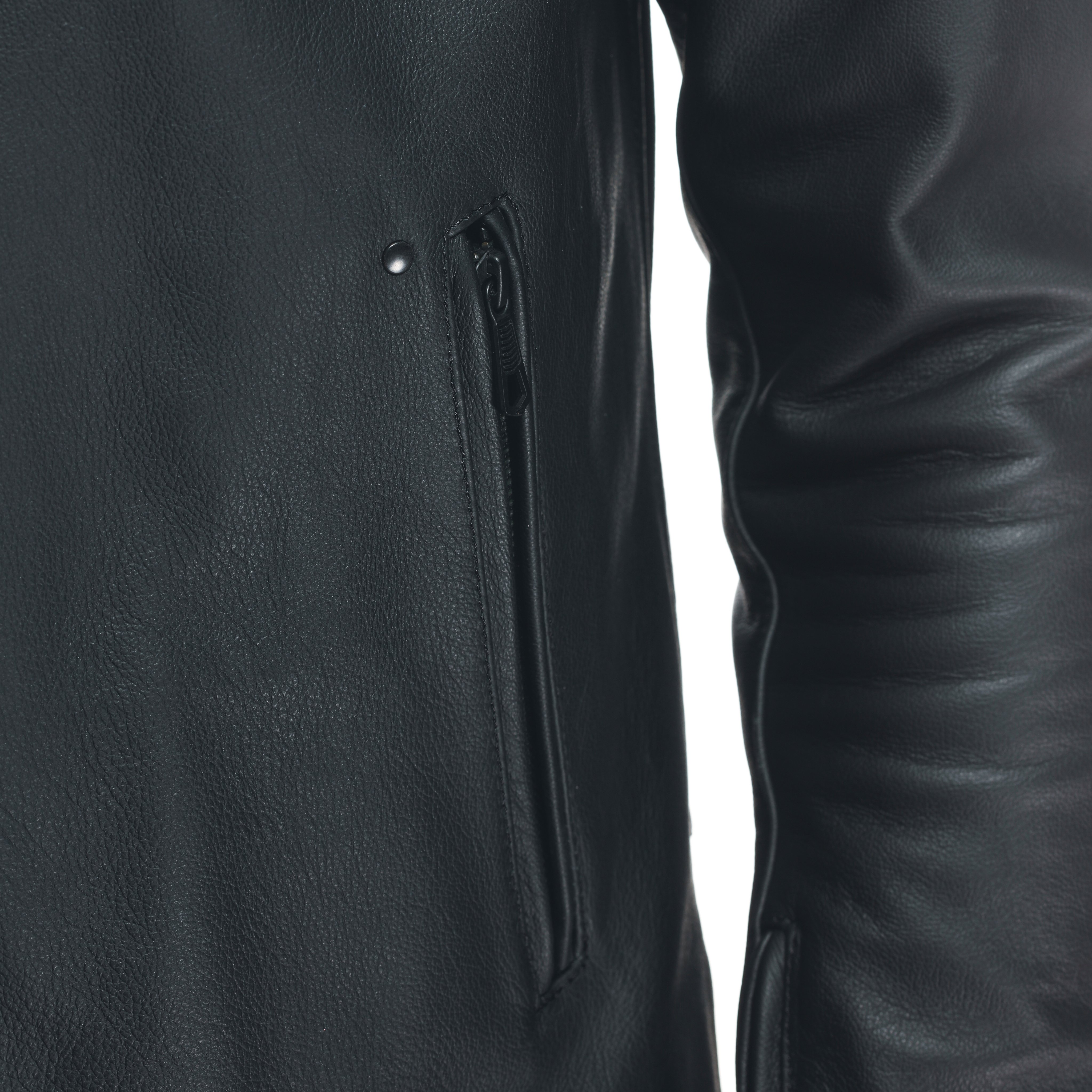 FULCRO - MEN'S MOTORCYCLE LEATHER JACKET | BLACK | Dainese
