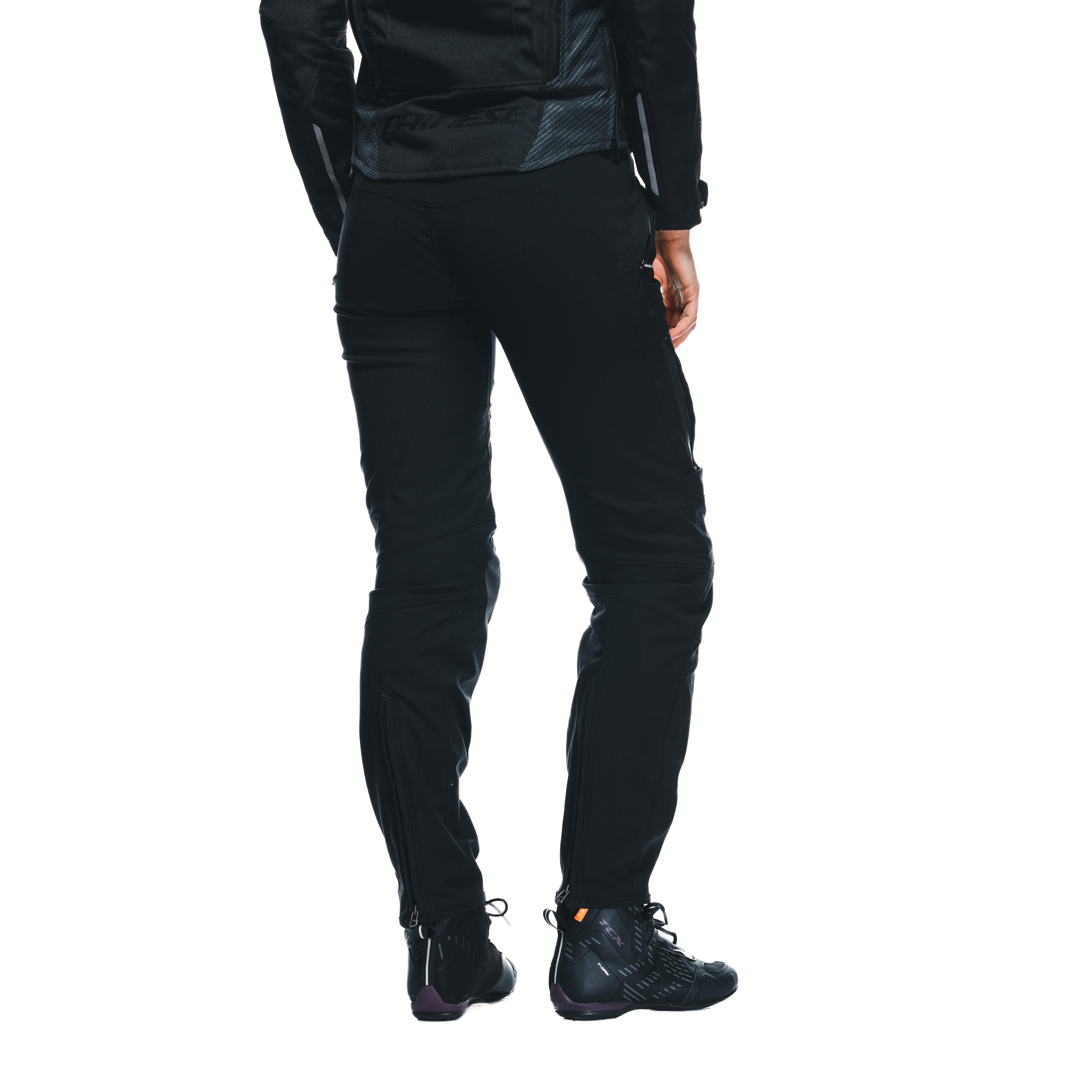 DRAKE 2 AIR - WOMEN'S SUMMER MOTORCYCLE PANTS IN FABRIC - BLACK/BLACK - 6