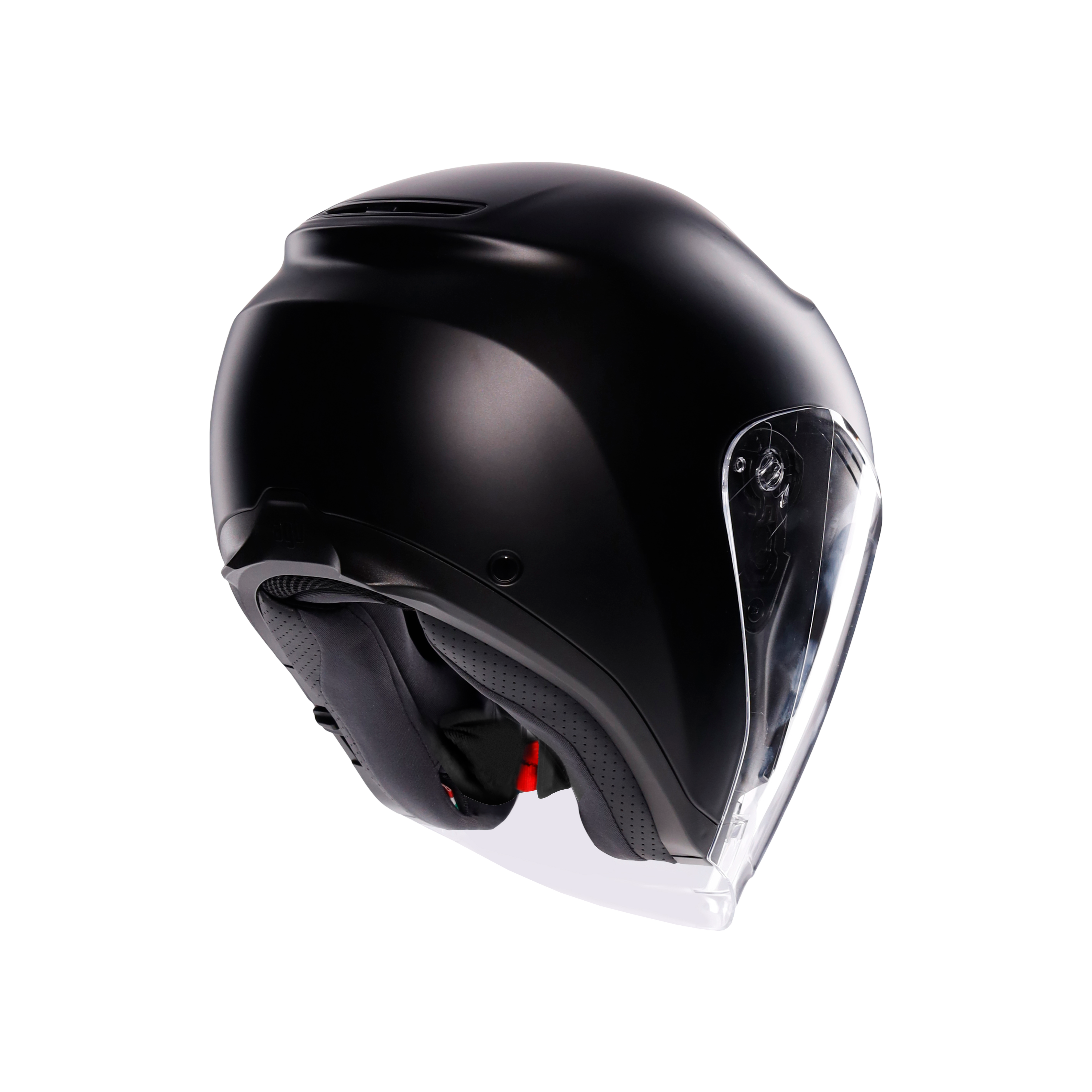 IRIDES MONO MATT BLACK - CASQUE MOTO JET E2206 -  - 6