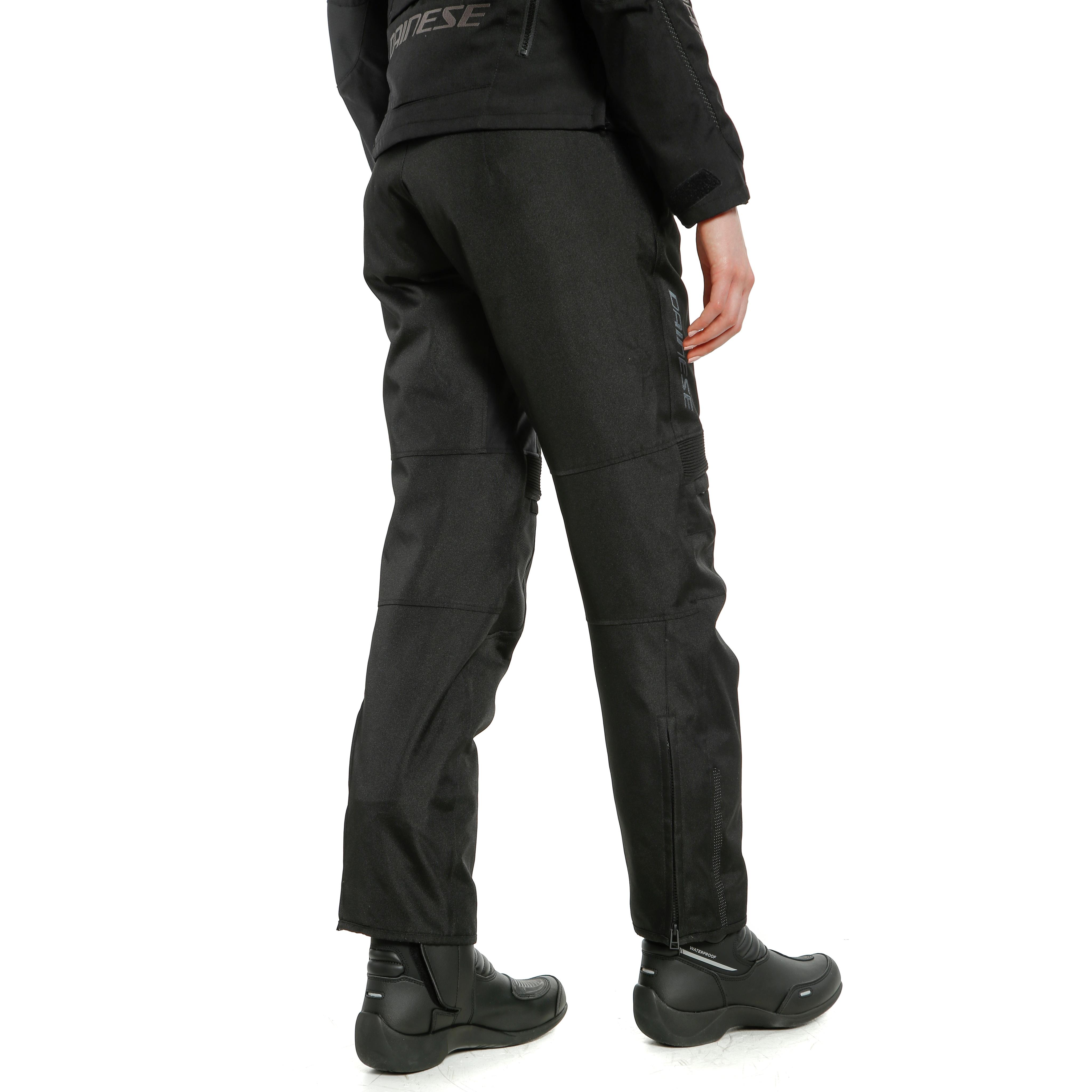 CAMPBELL D-DRY&reg; - WOMEN'S WATERPROOF MOTORCYCLE PANTS - BLACK/BLACK - 6