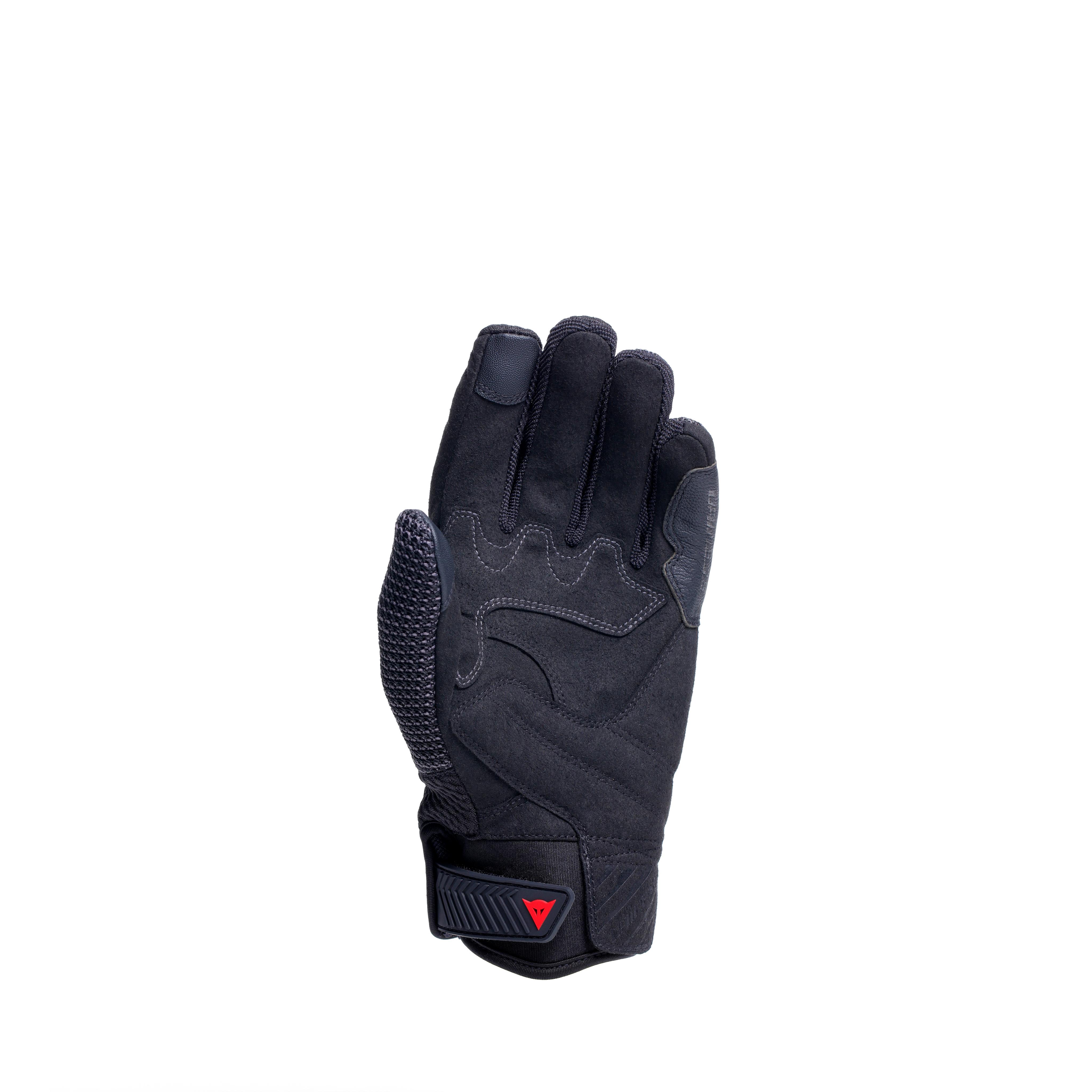 TORINO - WOMEN'S MOTORCYCLE TEXTILE GLOVES - BLACK/ANTHRACITE - 3