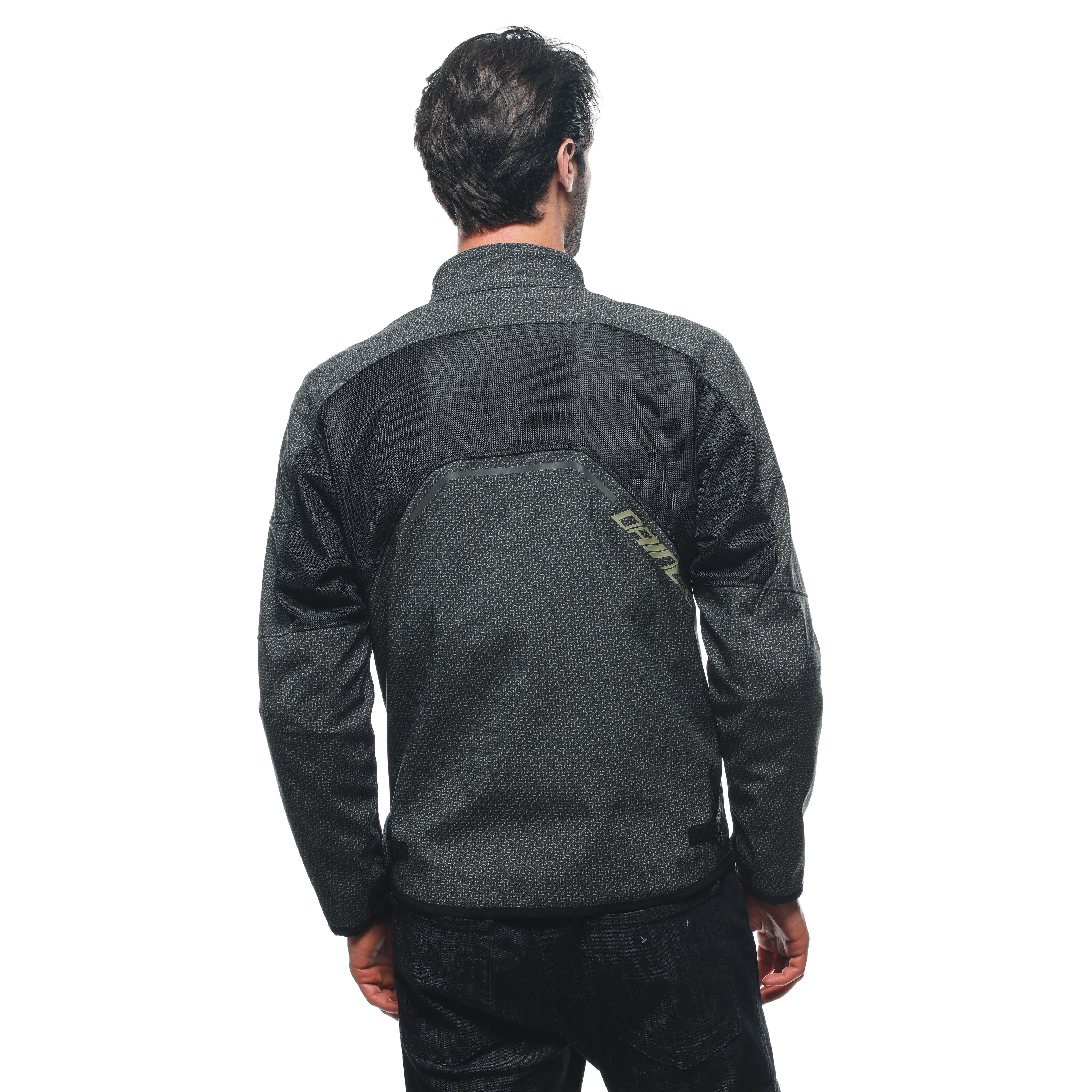 IGNITE AIR TEX - MEN'S SUMMER MOTORCYCLE JACKET IN FABRIC - AUXETICA-INCENSE/BLACK/INCENSE - 7