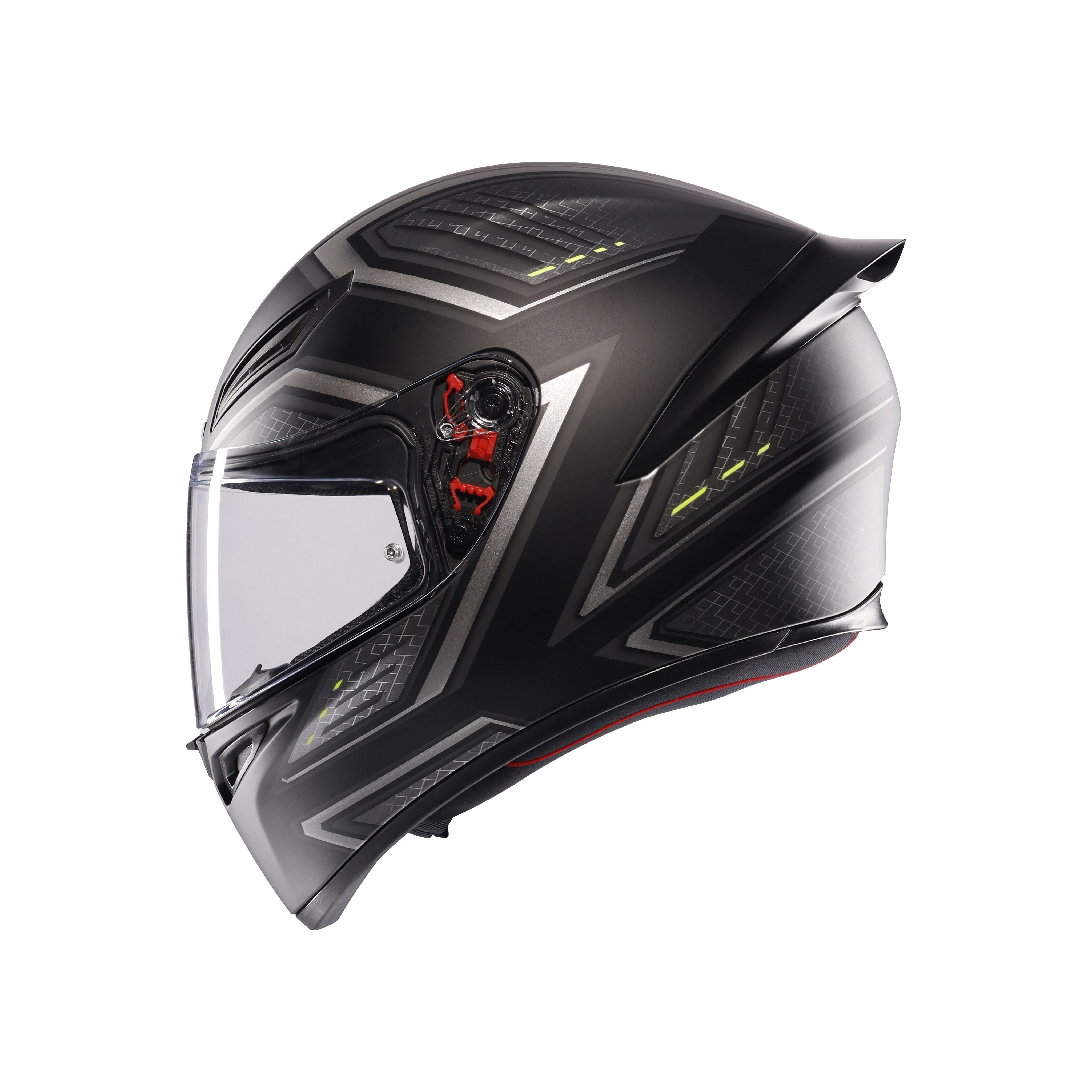 K1 S SLING MATT BLACK/GREY - CASQUE MOTO INT&Eacute;GRAL E2206 -  - 2